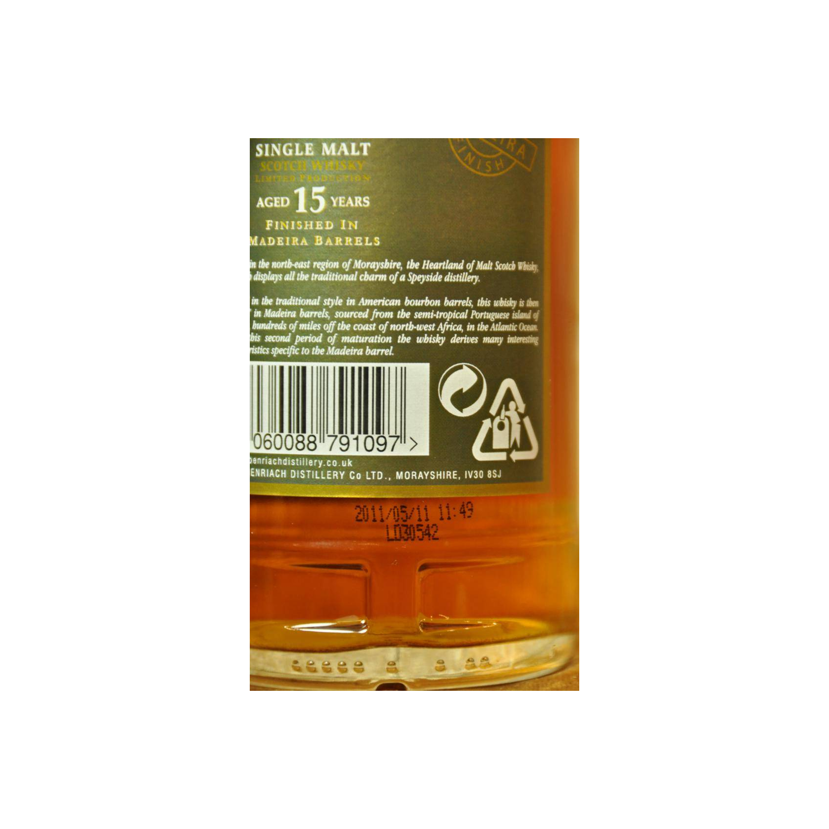 BenRiach 15 Years Single Malt Whisky 3