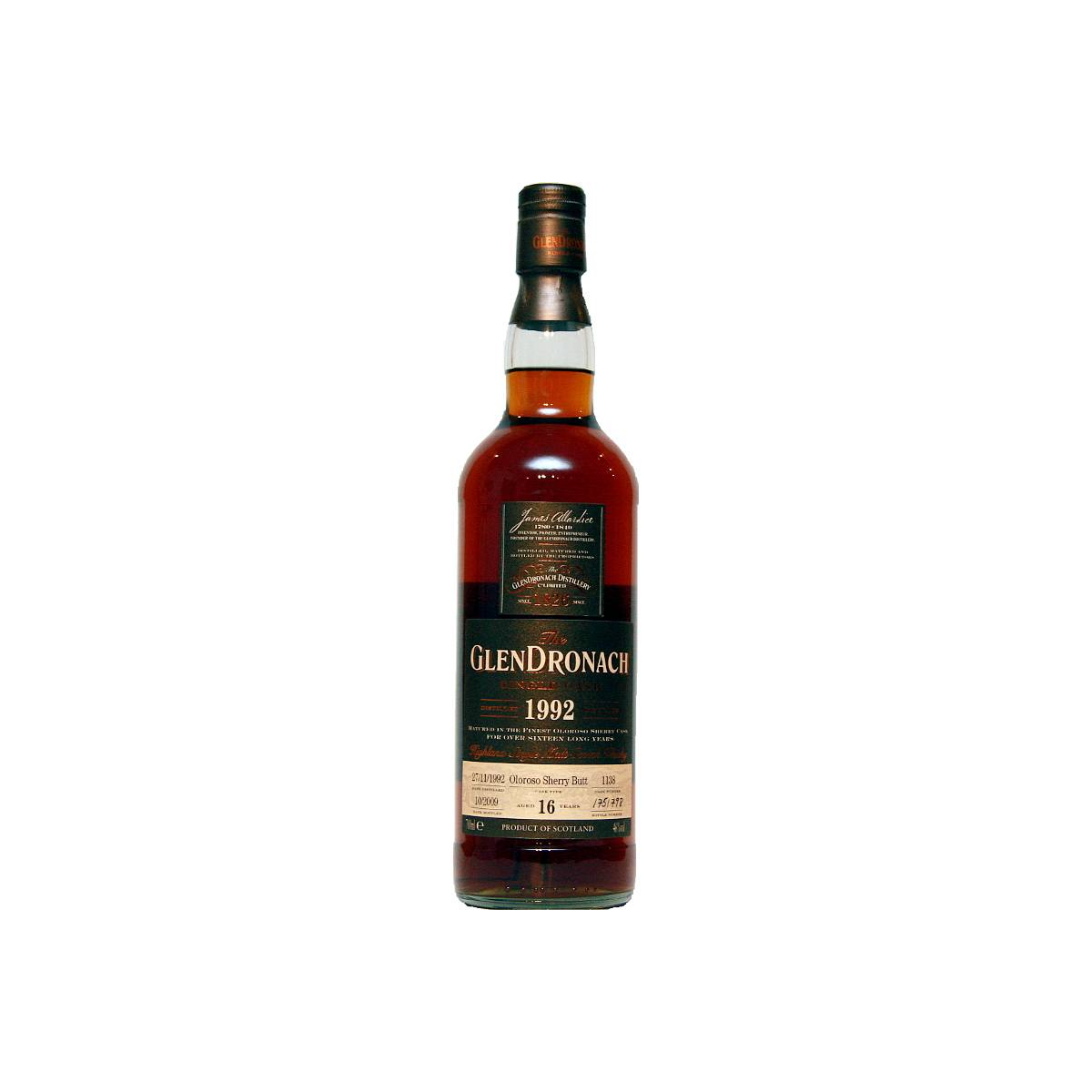 GlenDronach Single Cask 1992 16 Years Single Malt Whisky