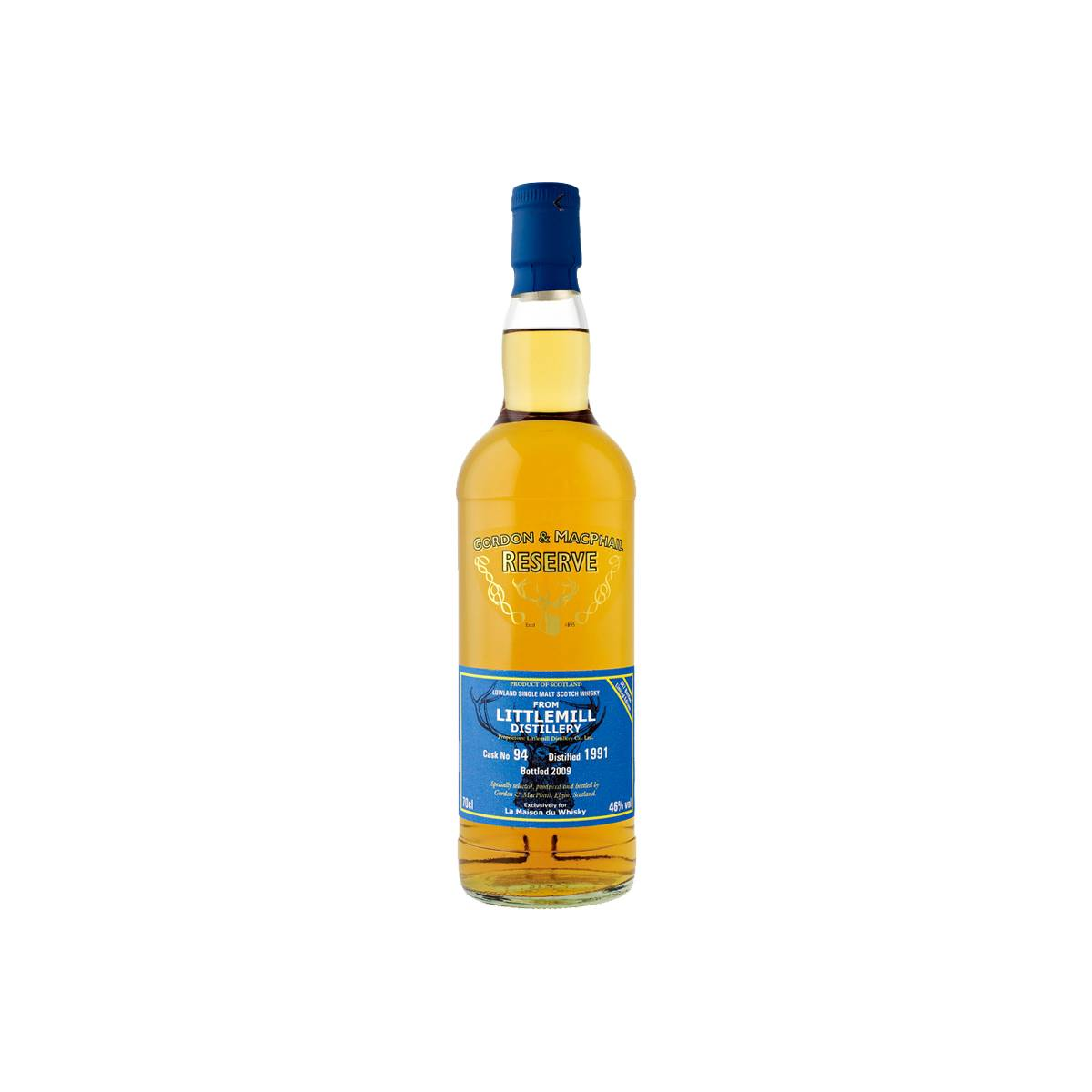 Littlemill Reserve 1991 18 Years Single Malt Whisky