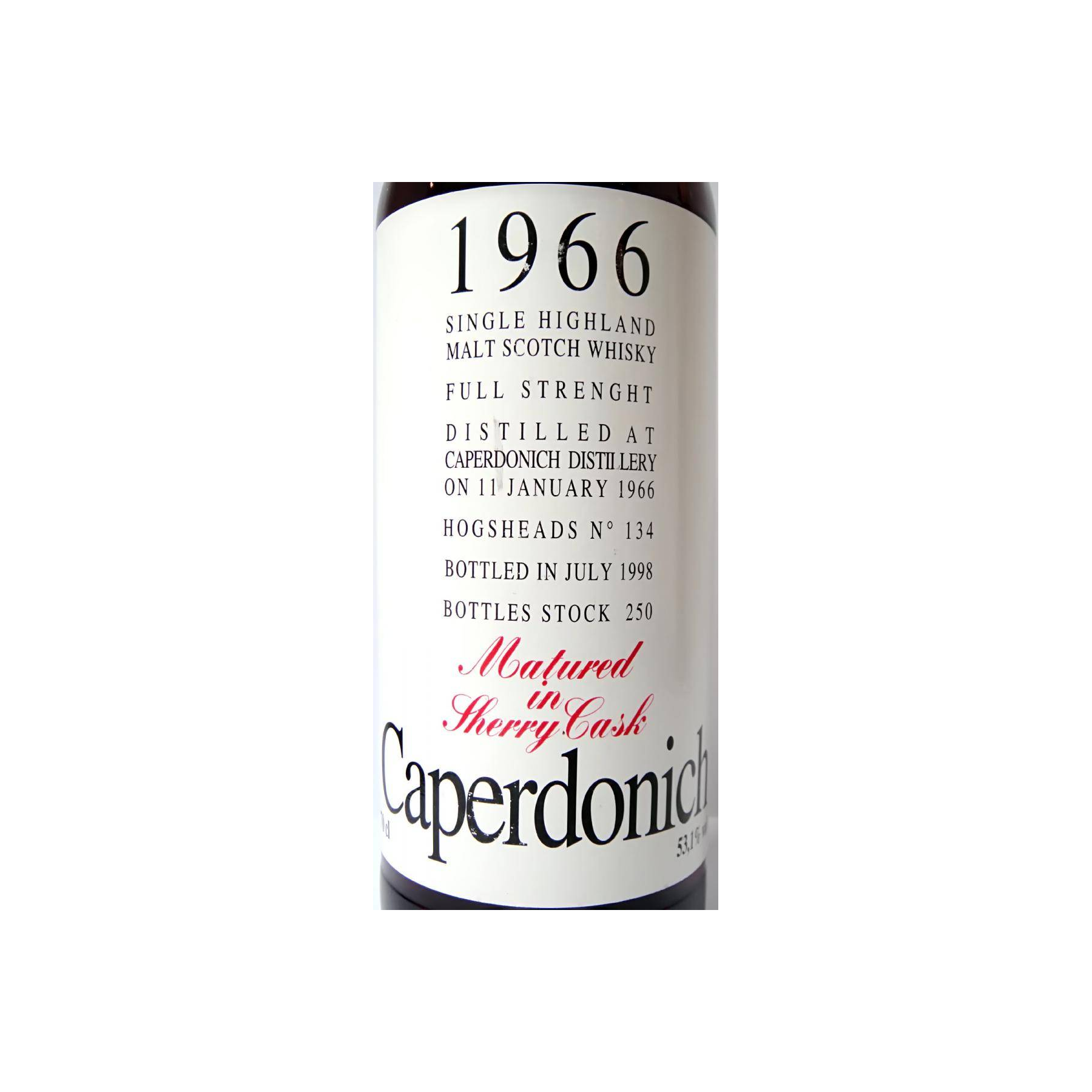 Caperdonich 1966 32 Years Single Malt Whisky 2