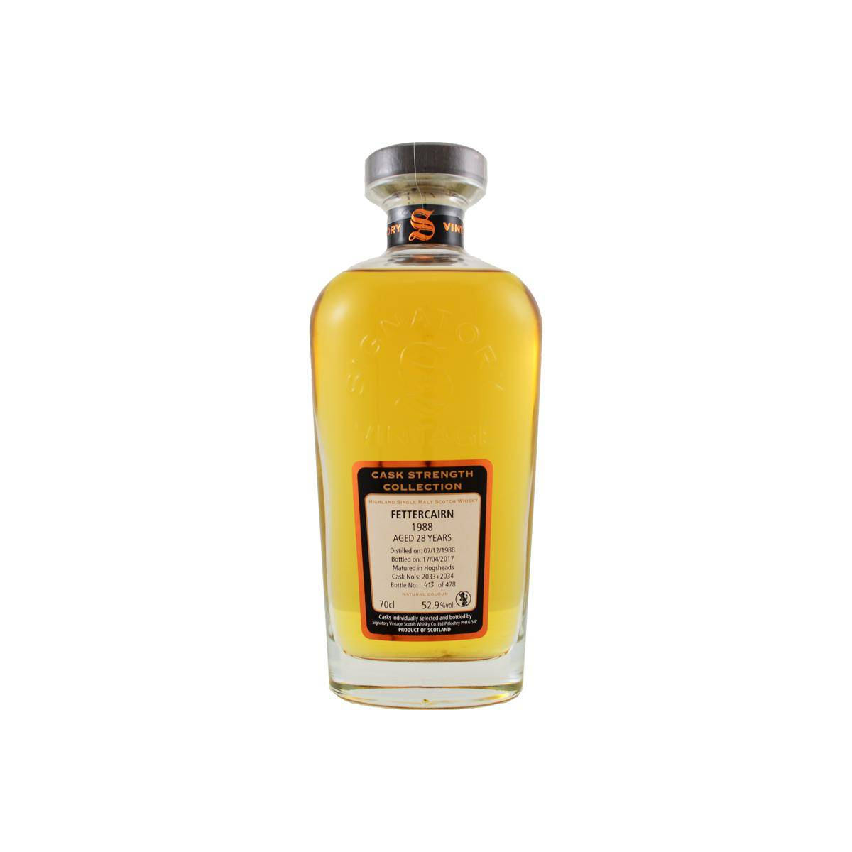 Fettercairn Cask Strength Collection 1988 28 Years Single Malt Whisky