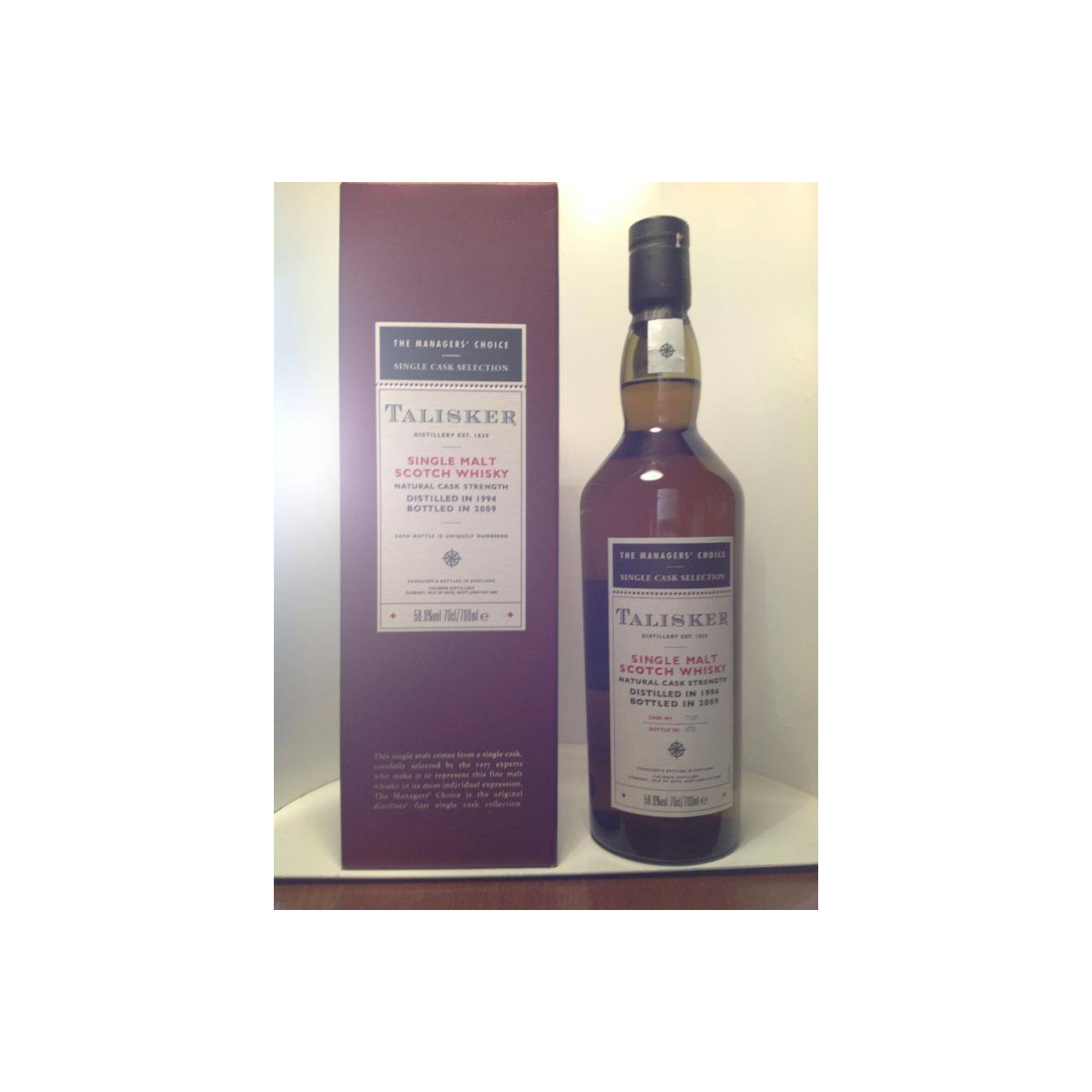 Talisker 1994 14 Years Single Malt Whisky 2