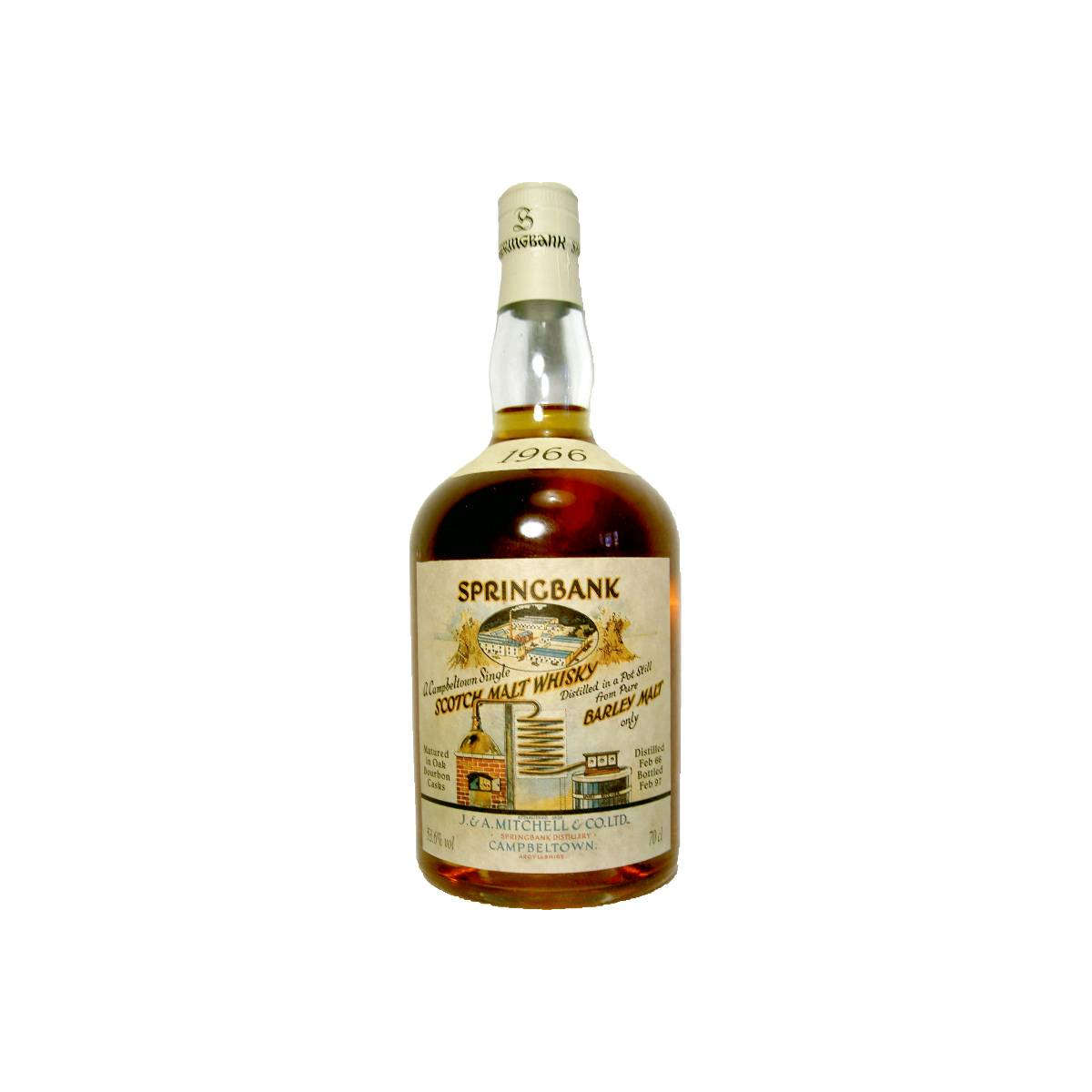 Springbank 1966 31 Years Single Malt Whisky