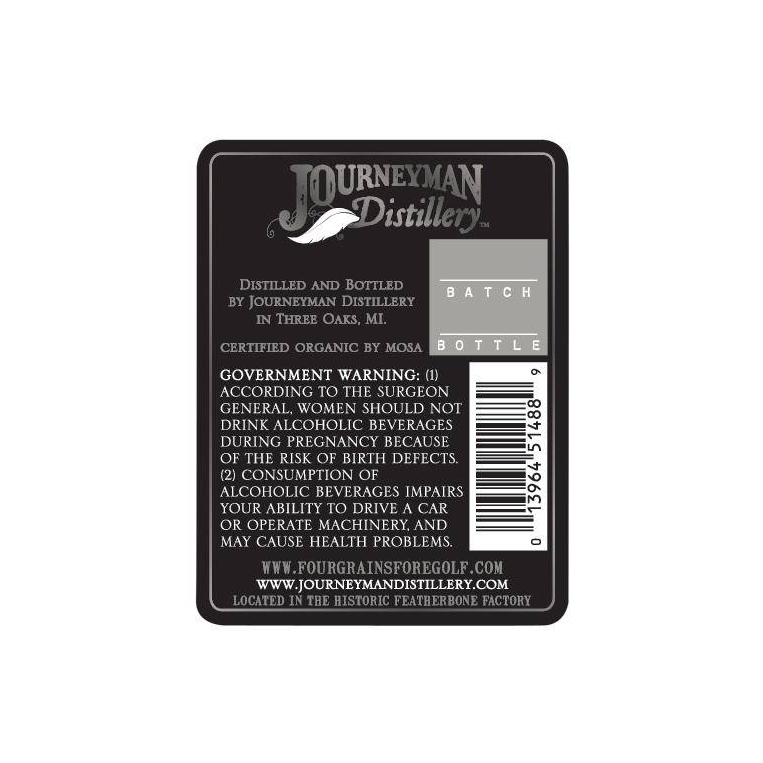 Journeyman Distillery Silver Cross 2