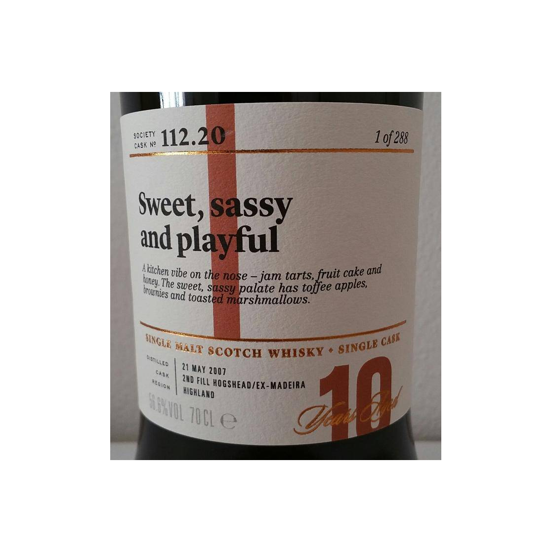 The Scotch Malt Whisky Society 2007 10 Years Single Malt Whisky 2