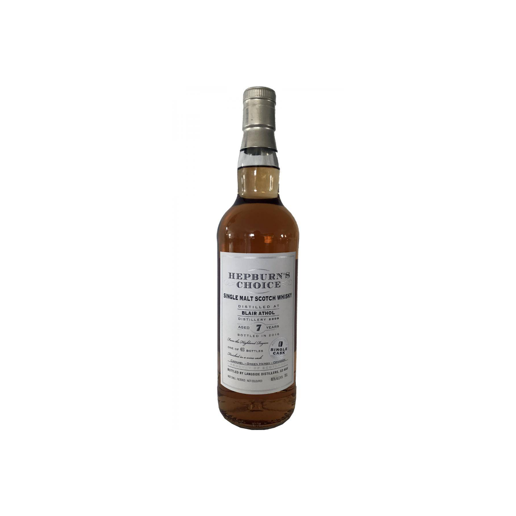 Blair Athol 2009 7 Years Single Malt Whisky