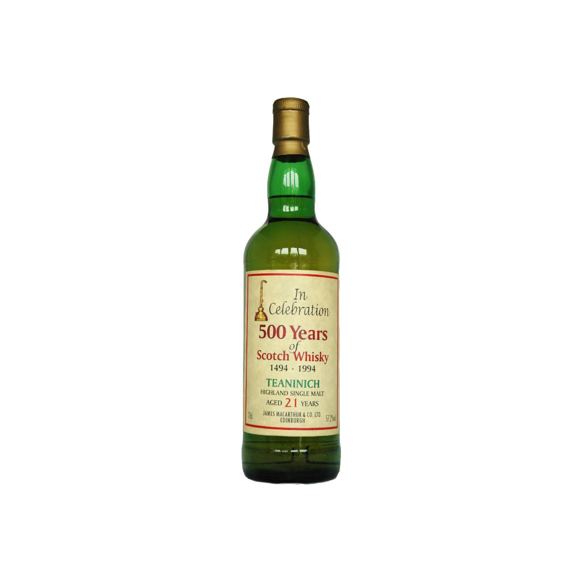 Teaninich 21 Years Single Malt Whisky
