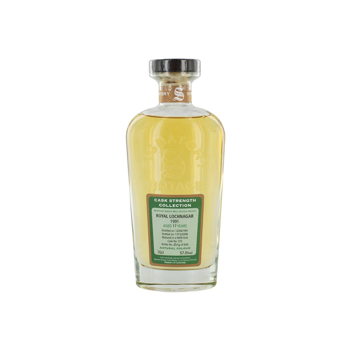 Royal Lochnagar Cask Strength Collection 1991 17 Years Single Malt Whisky