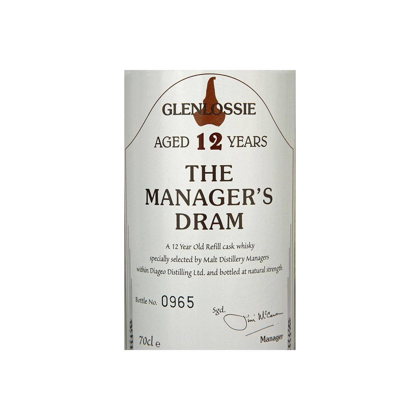 Glenlossie 12 Years Single Malt Whisky 2