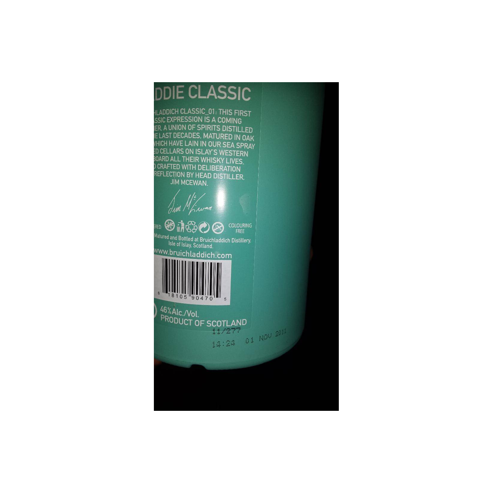 Bruichladdich Single Malt Whisky 2