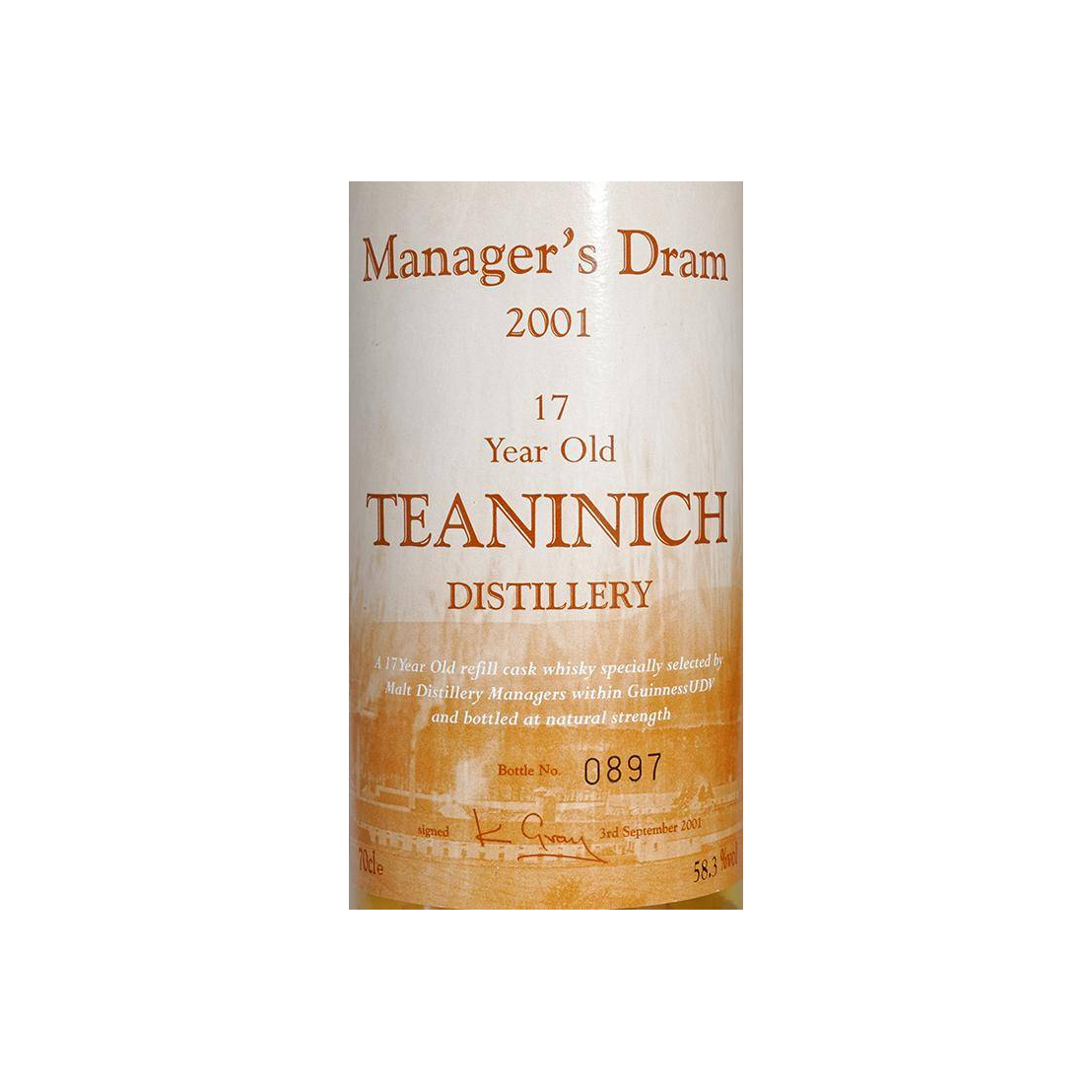 Teaninich 17 Years Single Malt Whisky 2