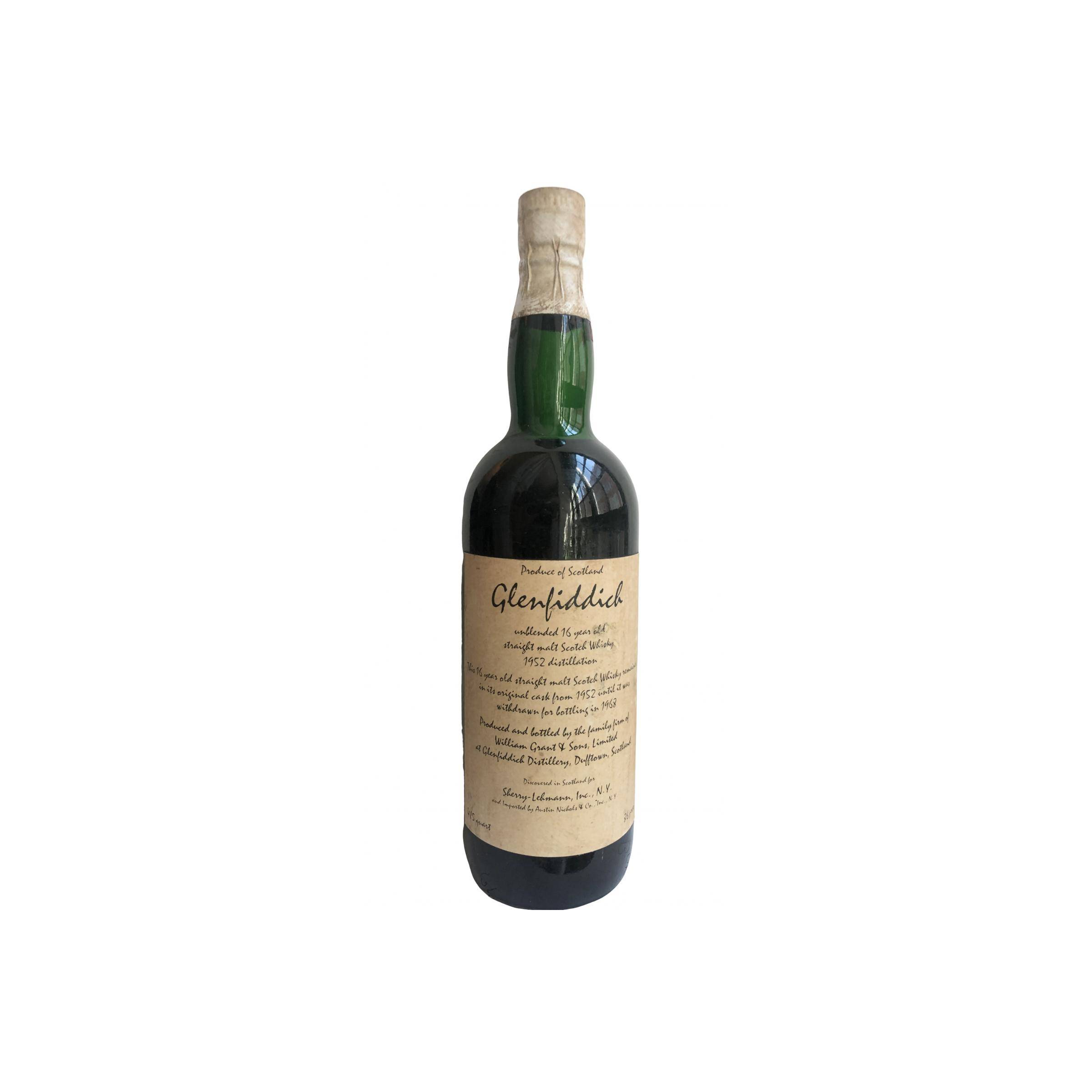 Glenfiddich 1952 16 Years Single Malt Whisky