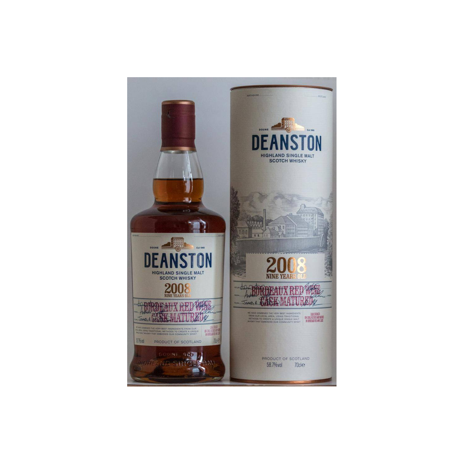 Deanston 2008 9 Years Single Malt Whisky 3