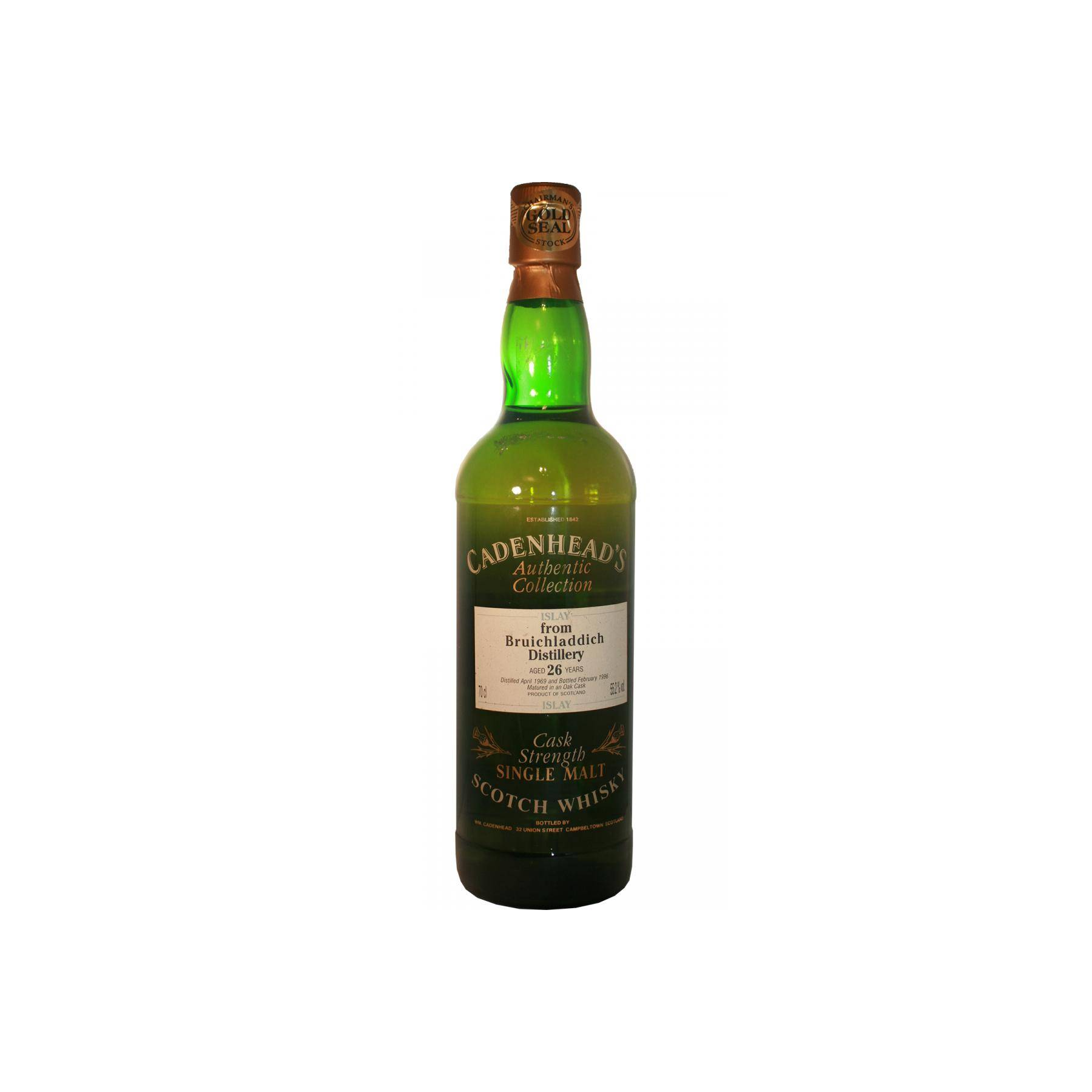 Bruichladdich Authentic Collection 1969 26 Years Single Malt Whisky
