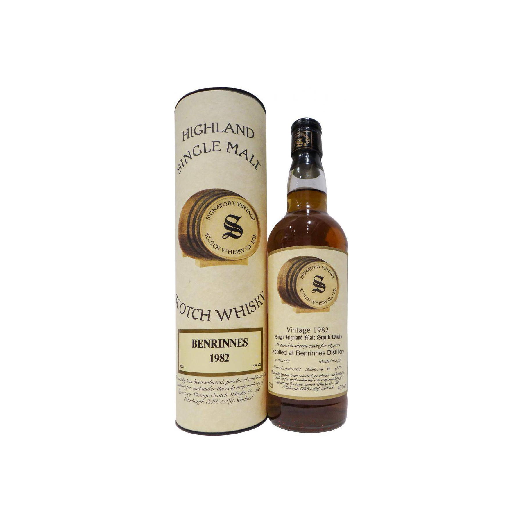 Benrinnes Vintage Collection 1982 14 Years Single Malt Whisky 2