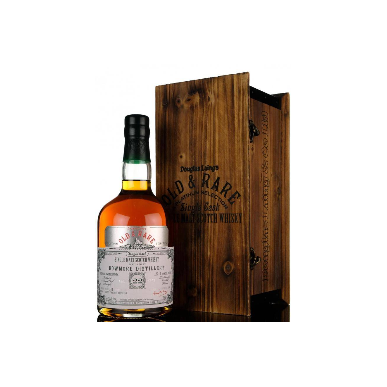 Bowmore 1987 22 Years Single Malt Whisky 2