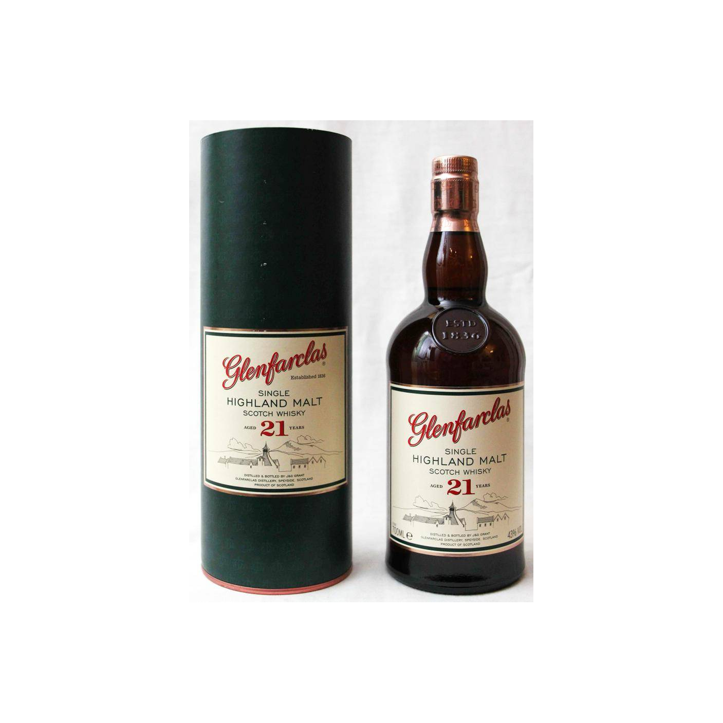 Glenfarclas 21 Years Single Malt Whisky 2