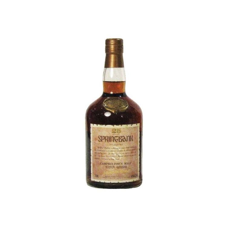 Springbank 25 Years Single Malt Whisky