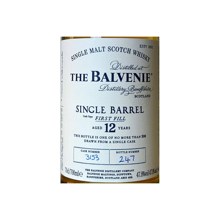 The Balvenie Single Cask 12 Years Single Malt Whisky