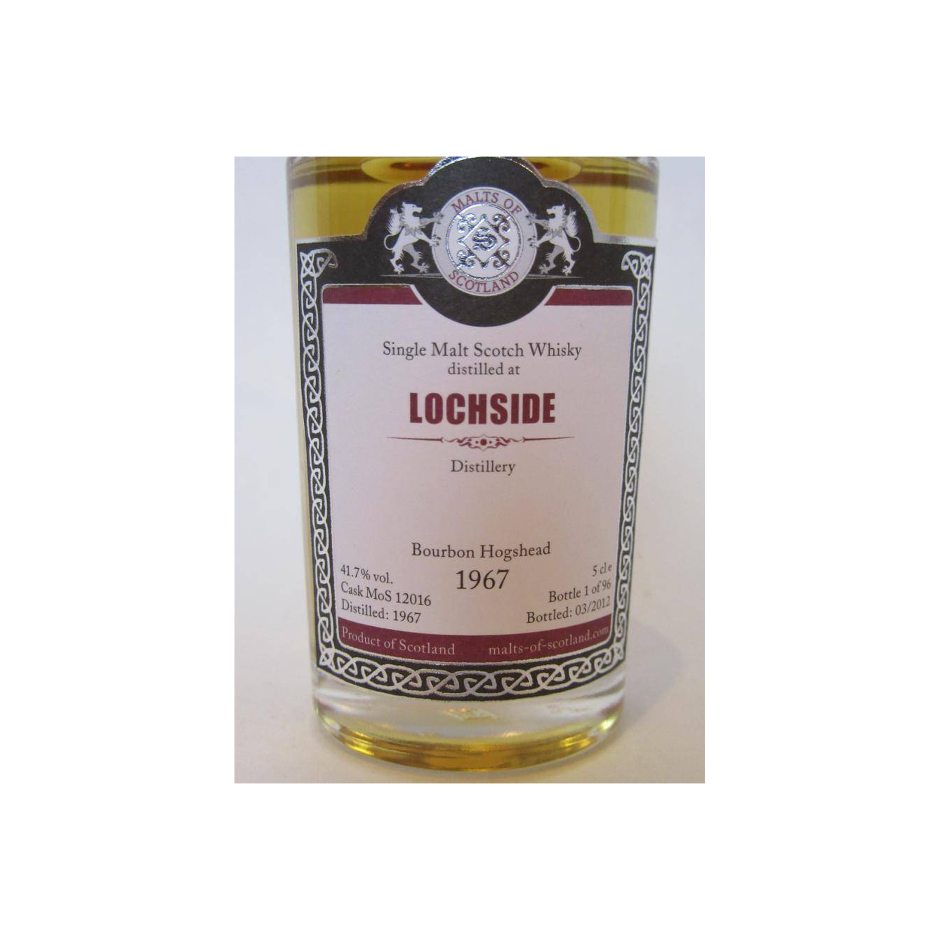 Lochside Miniature 1967 44 Years Single Malt Whisky 2
