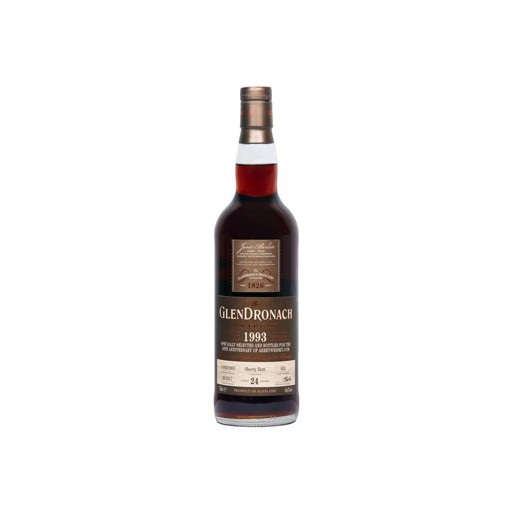 GlenDronach Single Cask 1993 24 Years Single Malt Whisky
