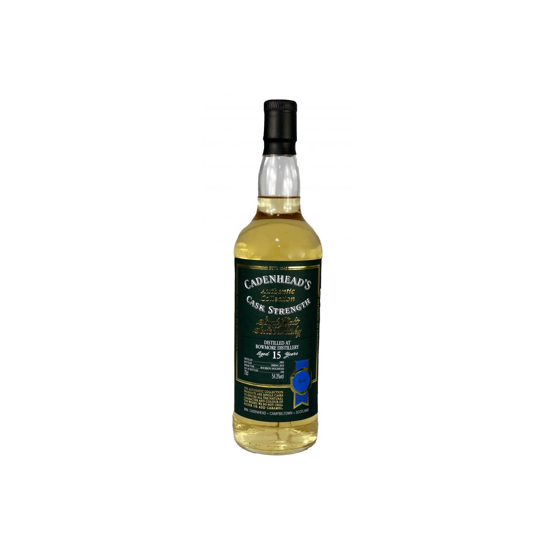 Bowmore Authentic Collection 2002 15 Years Single Malt Whisky
