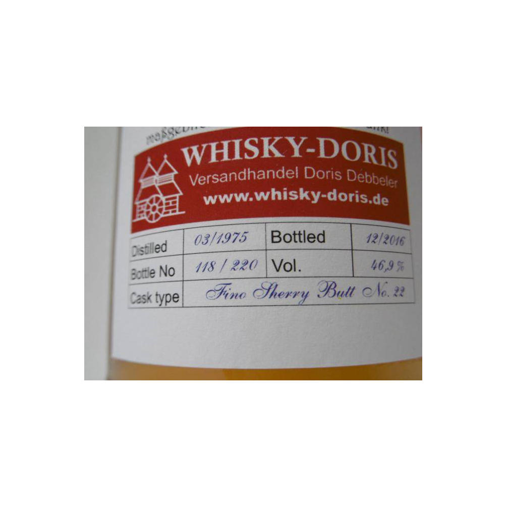 A Speyside Distillery 1975 WD 2