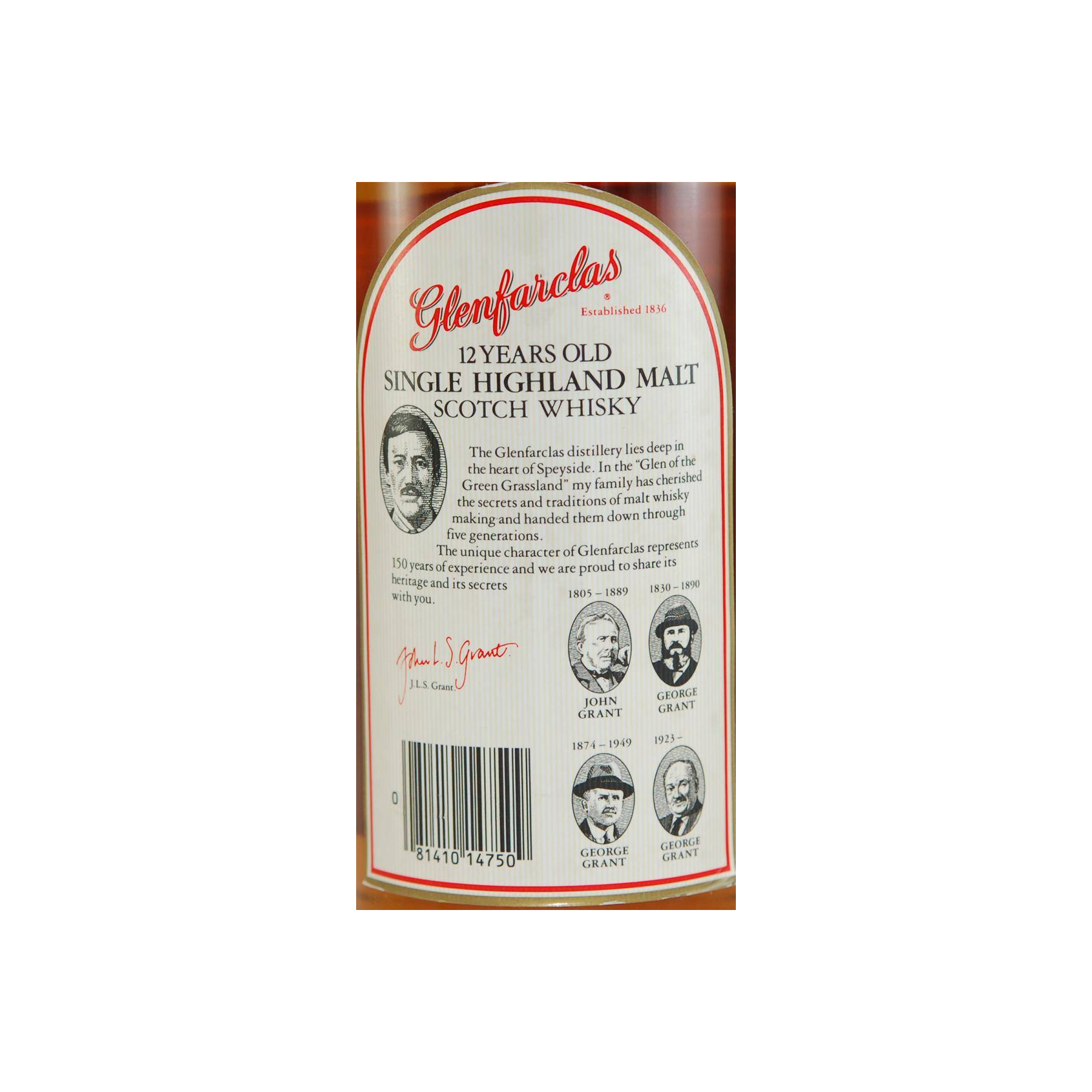 Glenfarclas 12 Years Single Malt Whisky 3