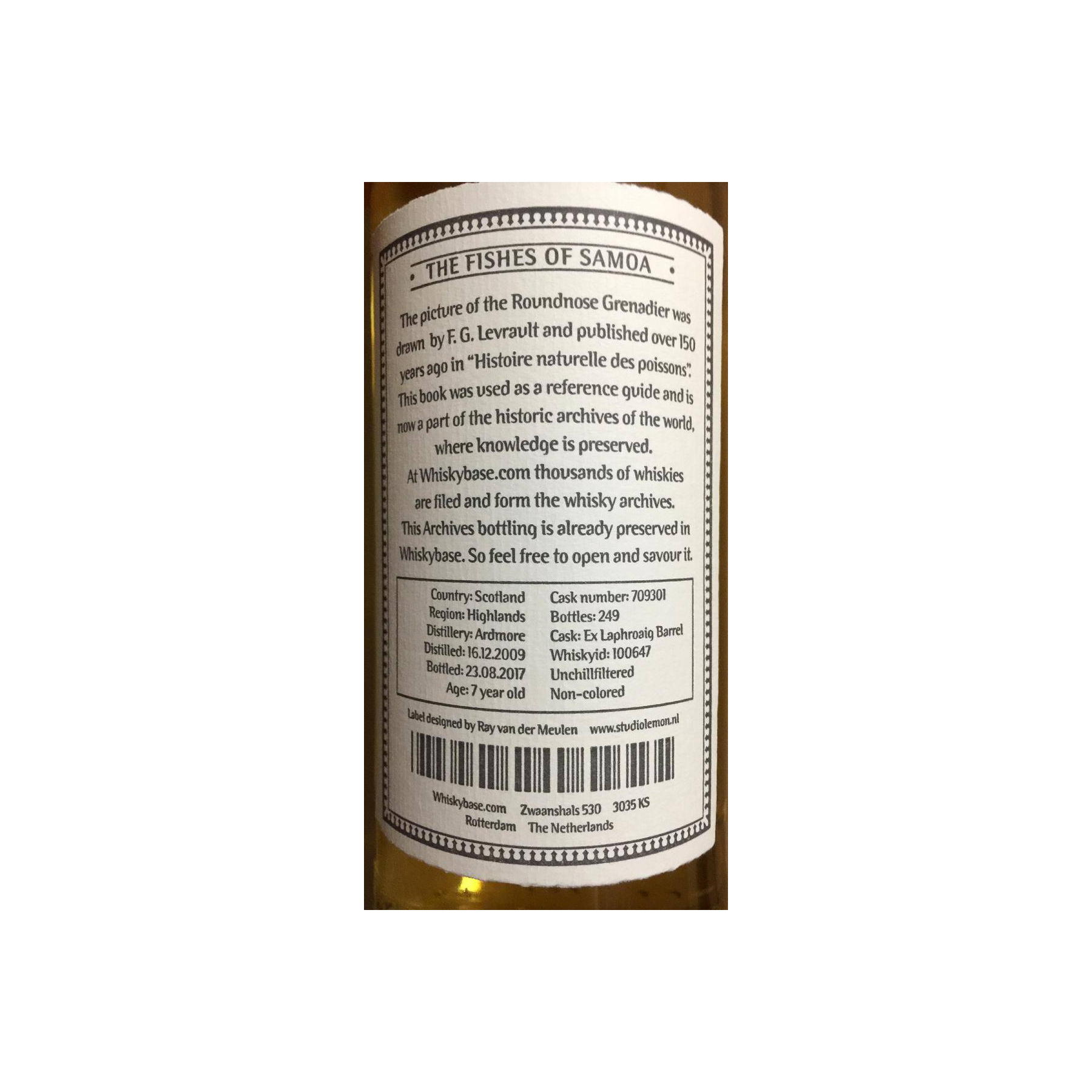 Ardmore 2009 7 Years Single Malt Whisky 2