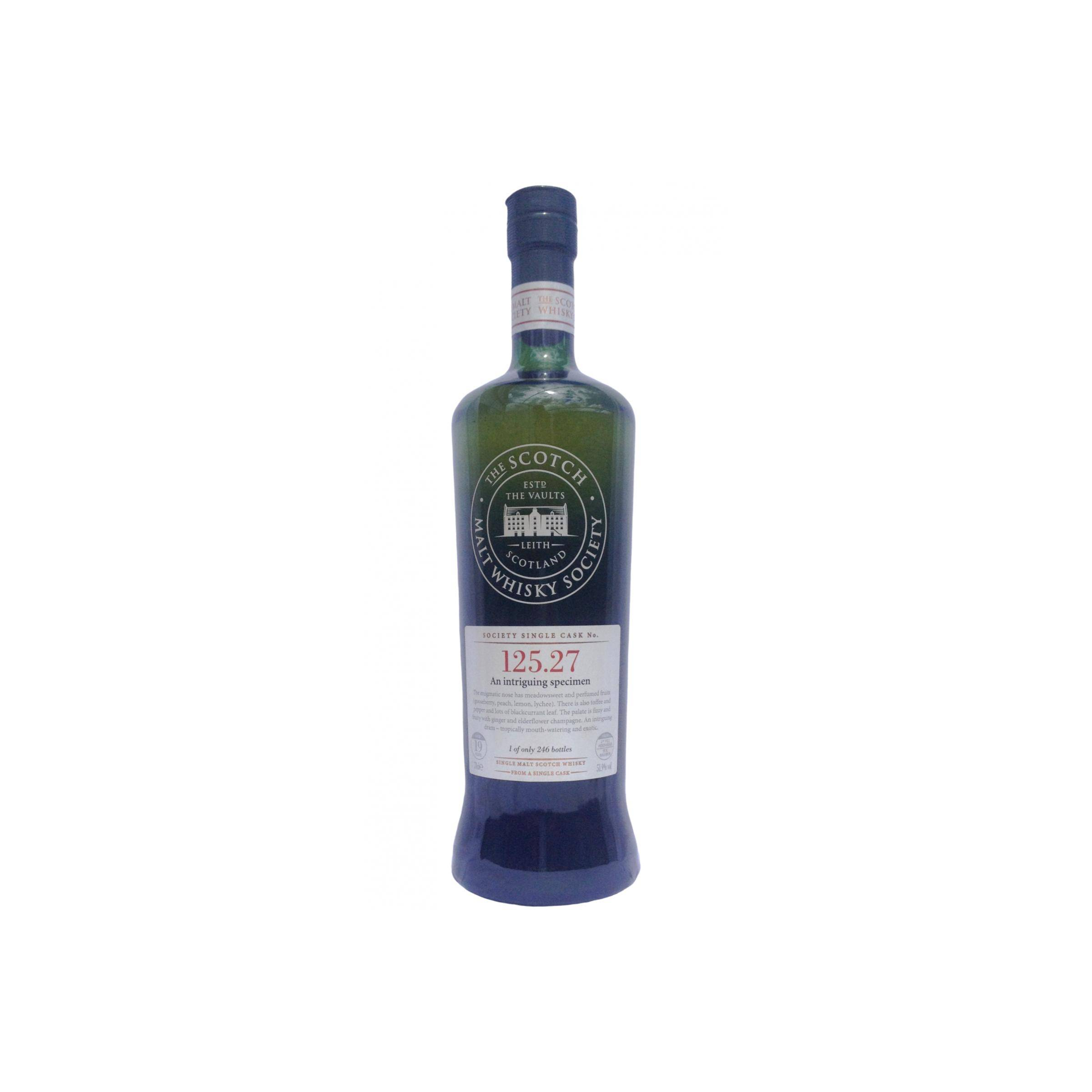 The Scotch Malt Whisky Society 1989 19 Years Single Malt Whisky