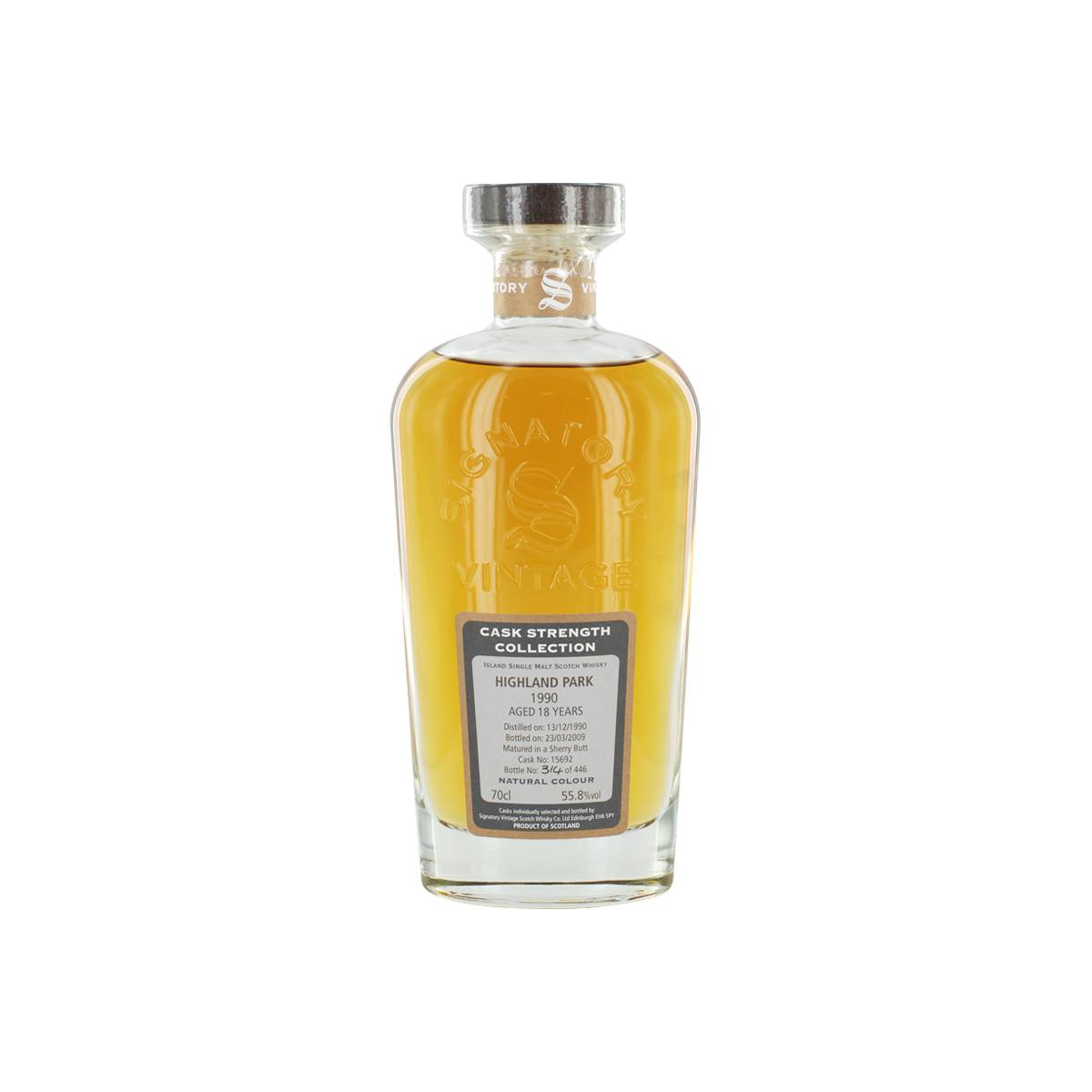 Highland Park Cask Strength Collection 1990 18 Years Single Malt Whisky