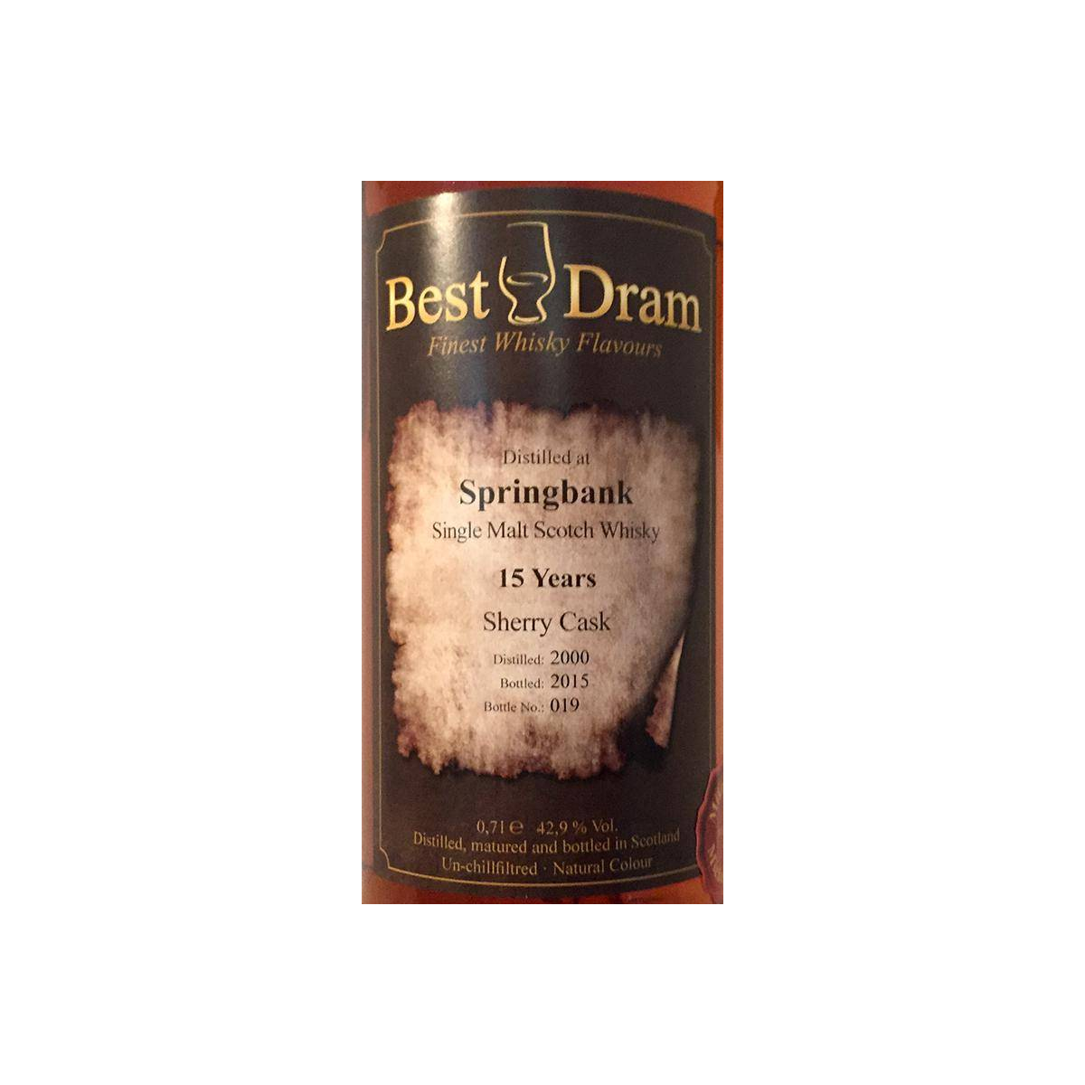 Springbank 2000 15 Years Single Malt Whisky