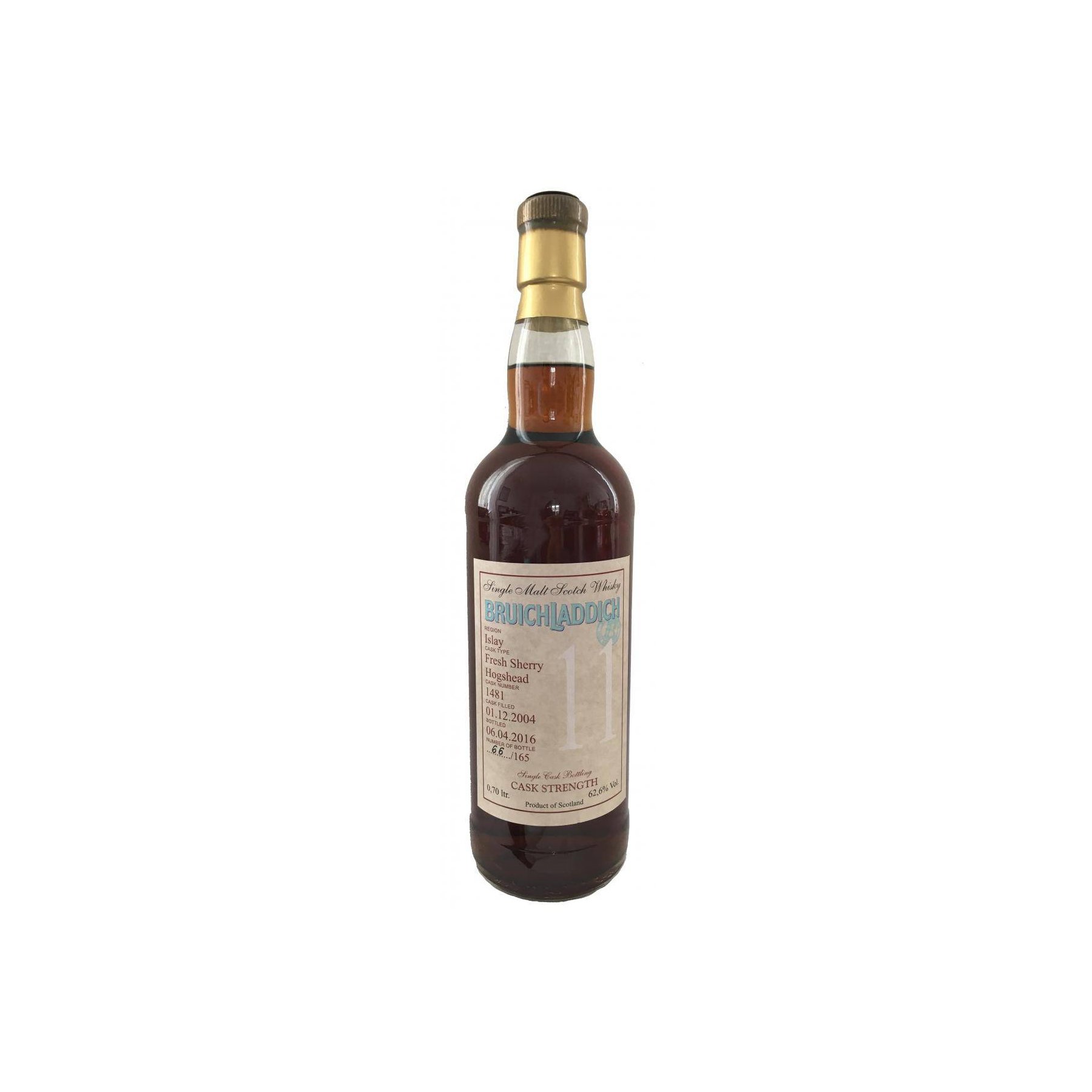 Bruichladdich 2004 11 Years Single Malt Whisky