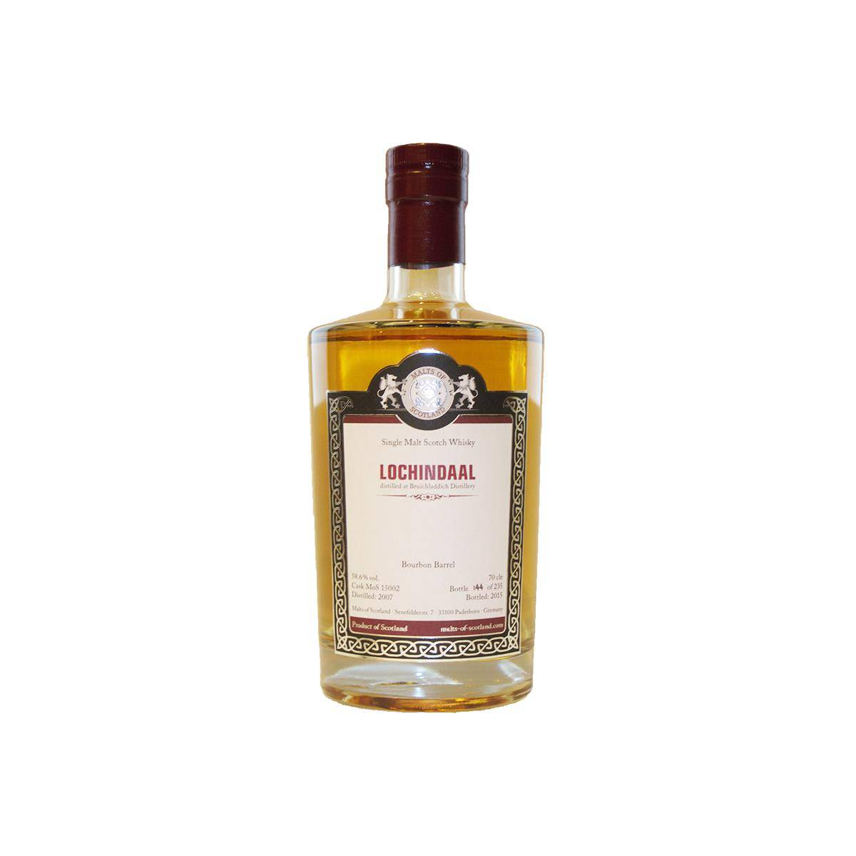 Bruichladdich 2007 8 Years Single Malt Whisky