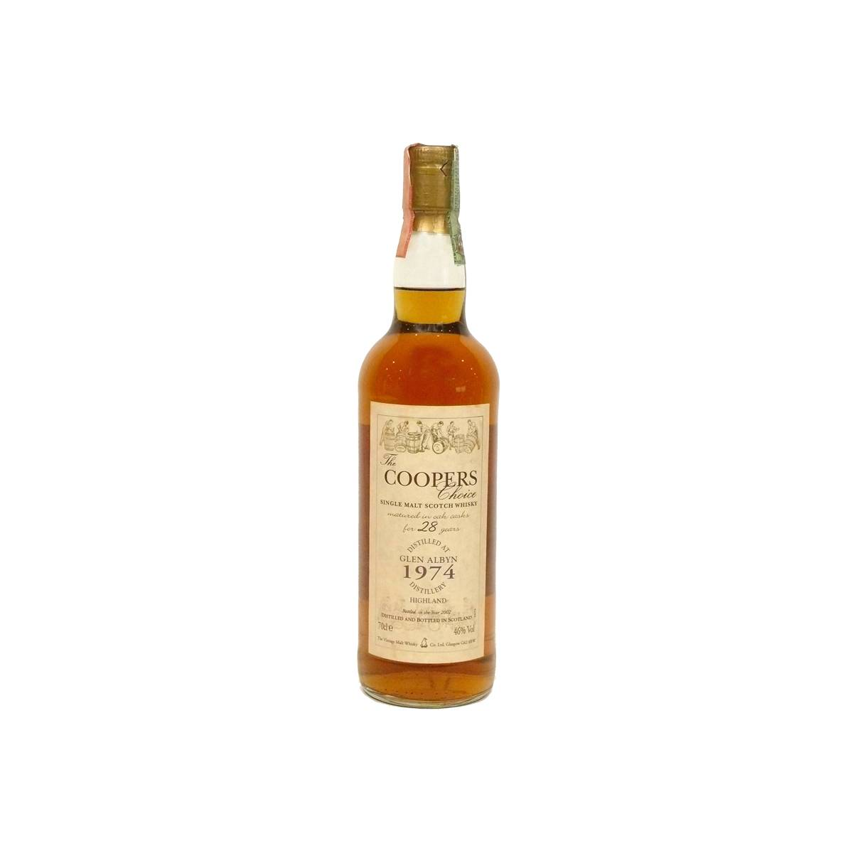 The Scotch Malt Whisky Society The Cooper's Choice 1974 28 Years Single Malt Whisky