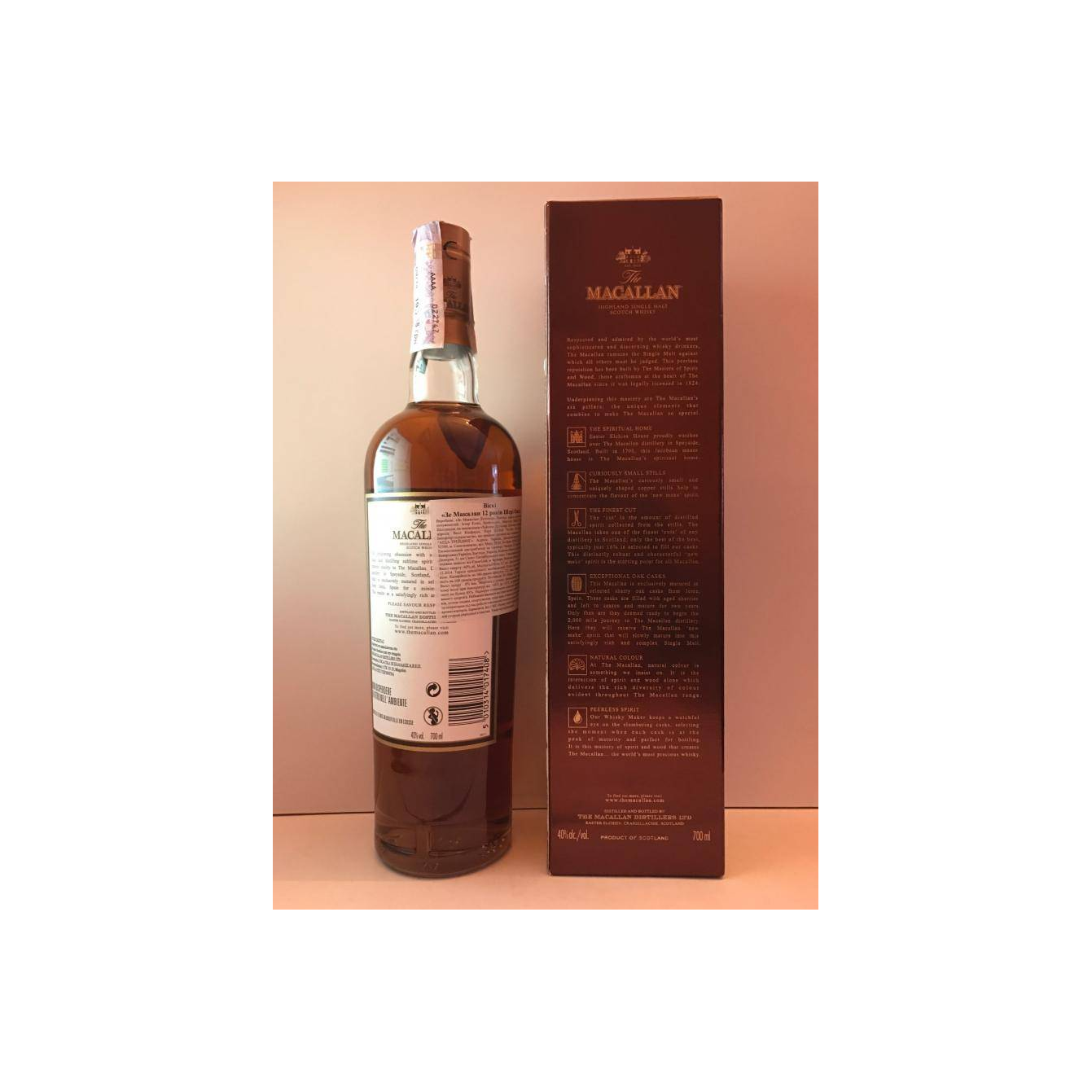 The Macallan 12 Years Single Malt Whisky 3