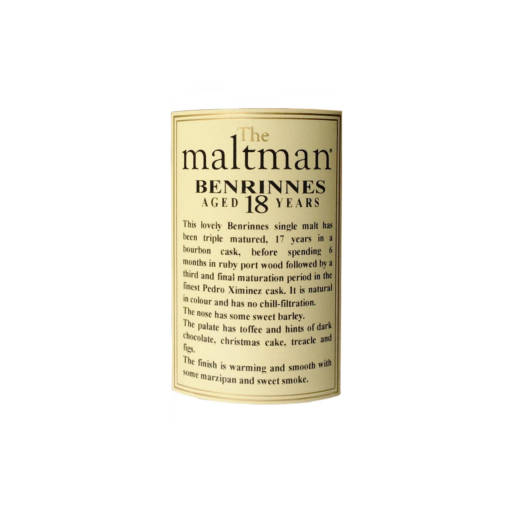 Benrinnes 1997 18 Years Single Malt Whisky 2