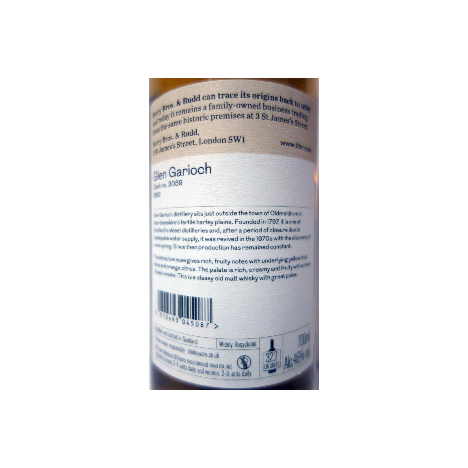 Glen Garioch 1992 24 Years Single Malt Whisky 3