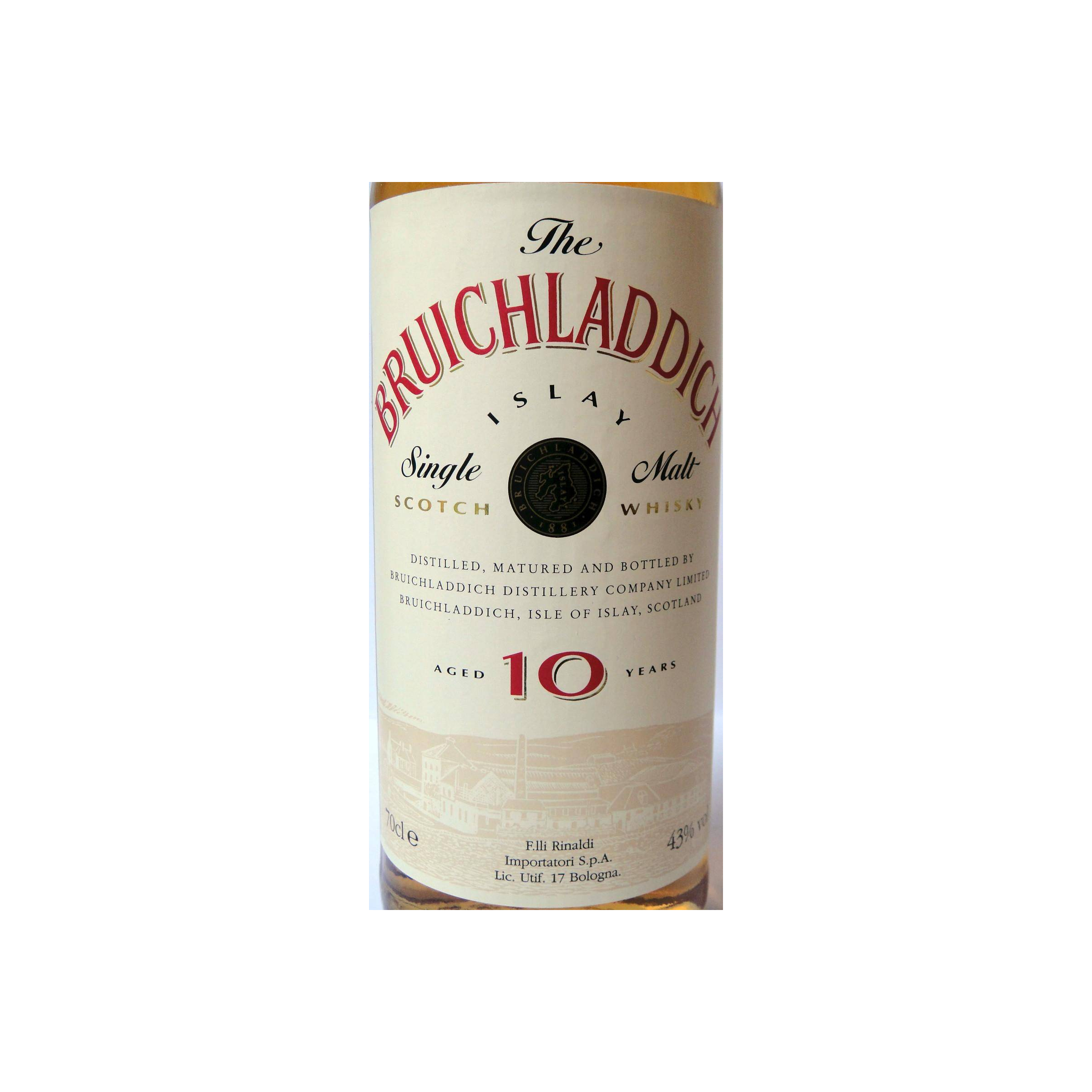 Bruichladdich 10 Years Single Malt Whisky 3