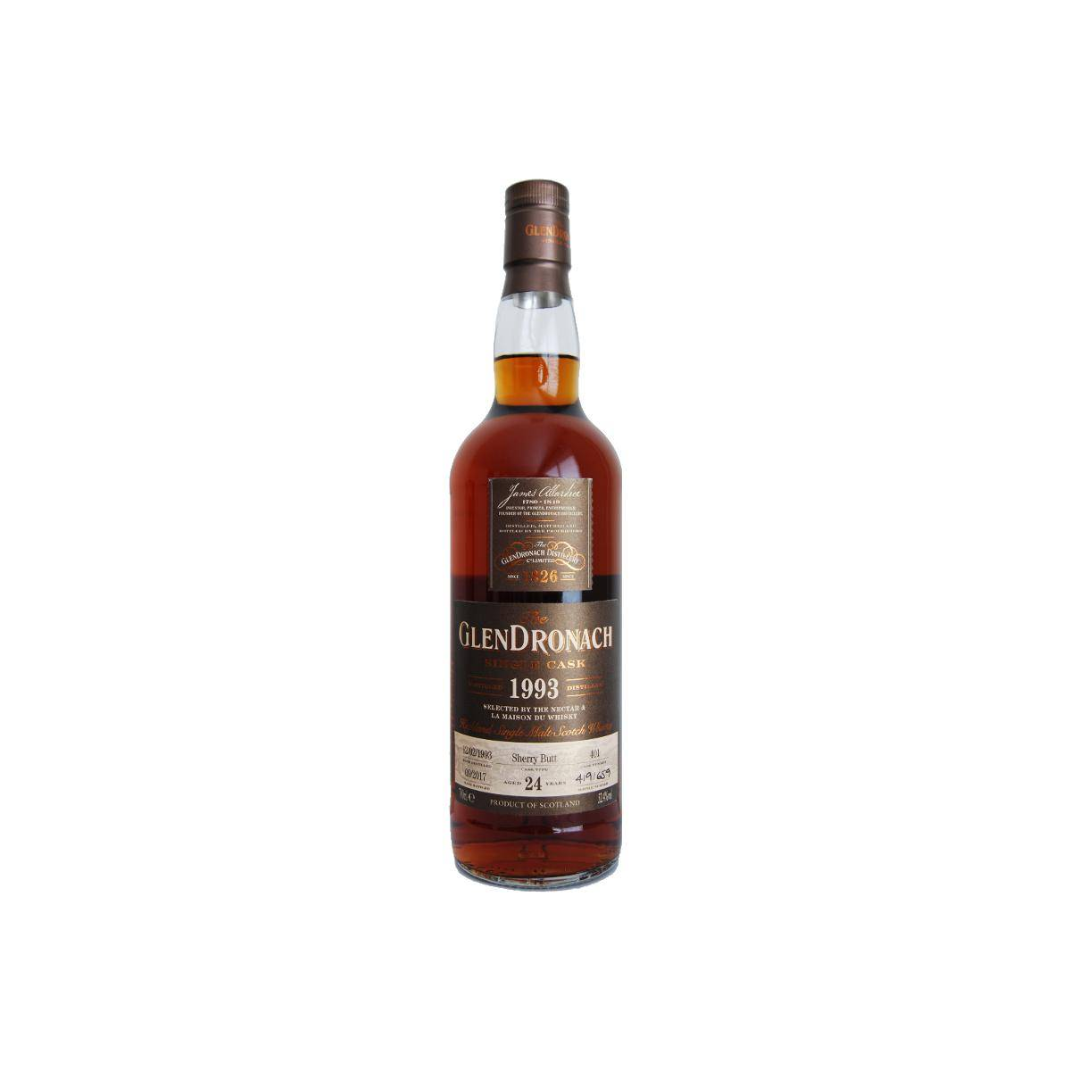 GlenDronach Single Cask 1993 24 Years Single Malt Whisky
