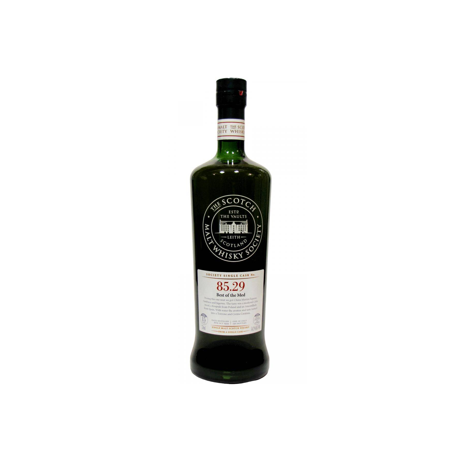The Scotch Malt Whisky Society 2007 9 Years Single Malt Whisky