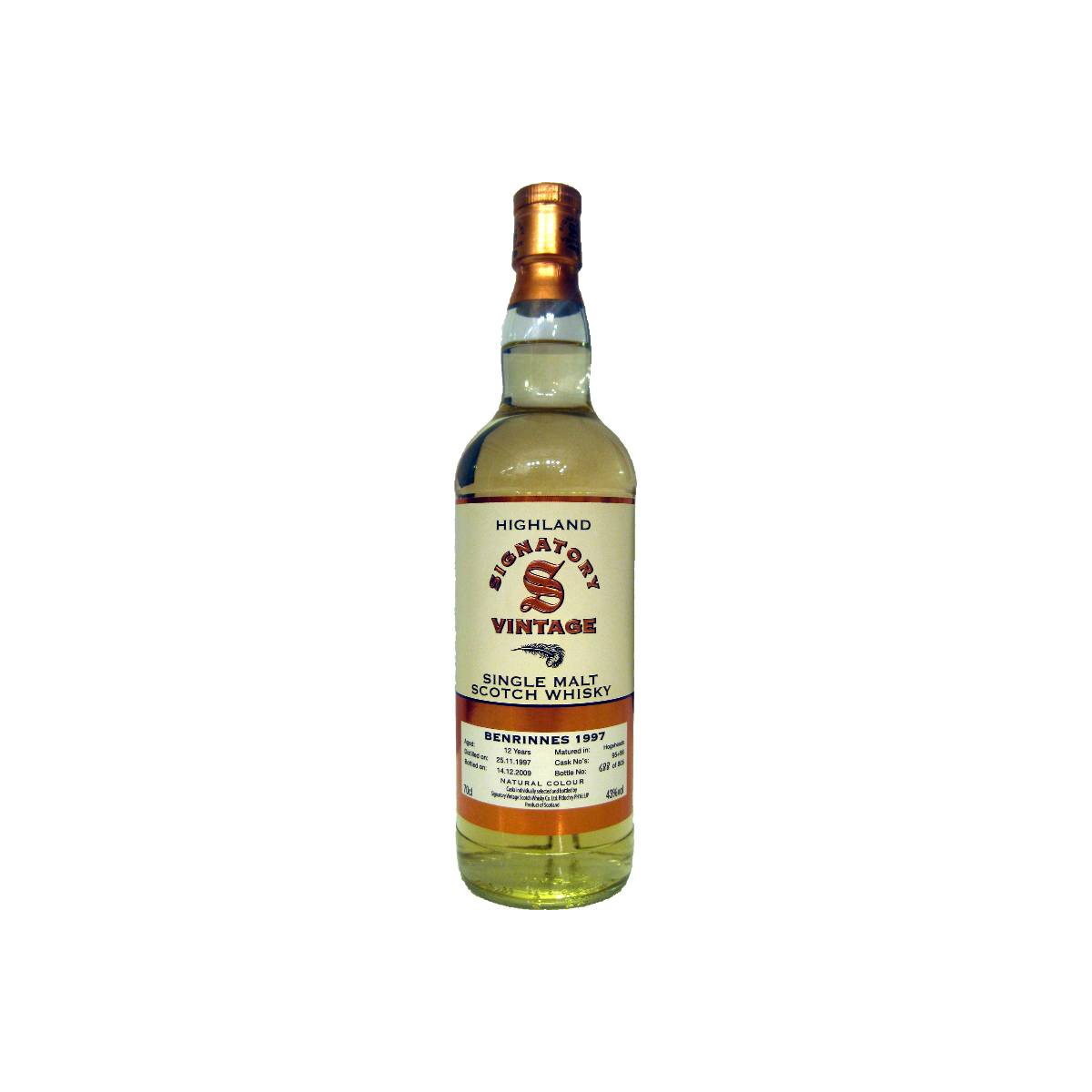Benrinnes Vintage Collection 1997 12 Years Single Malt Whisky