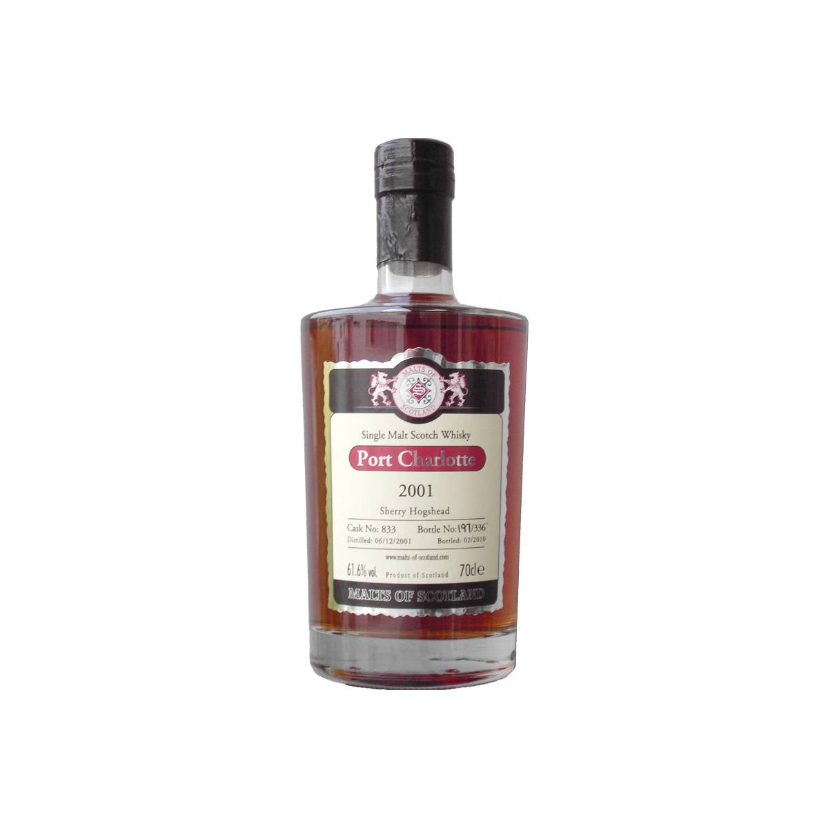 Bruichladdich 2001 8 Years Single Malt Whisky