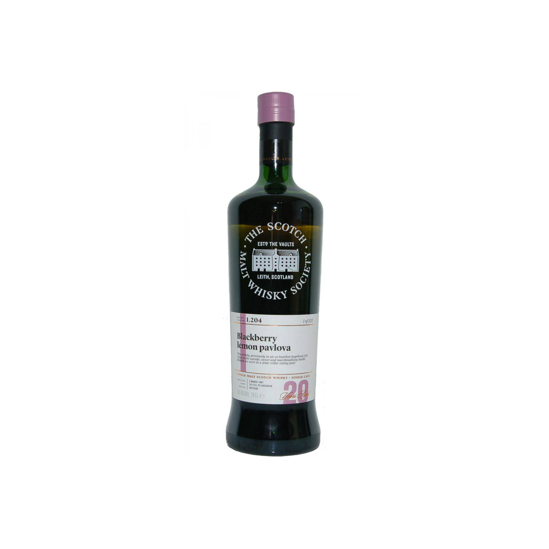 The Scotch Malt Whisky Society 1997 20 Years Single Malt Whisky