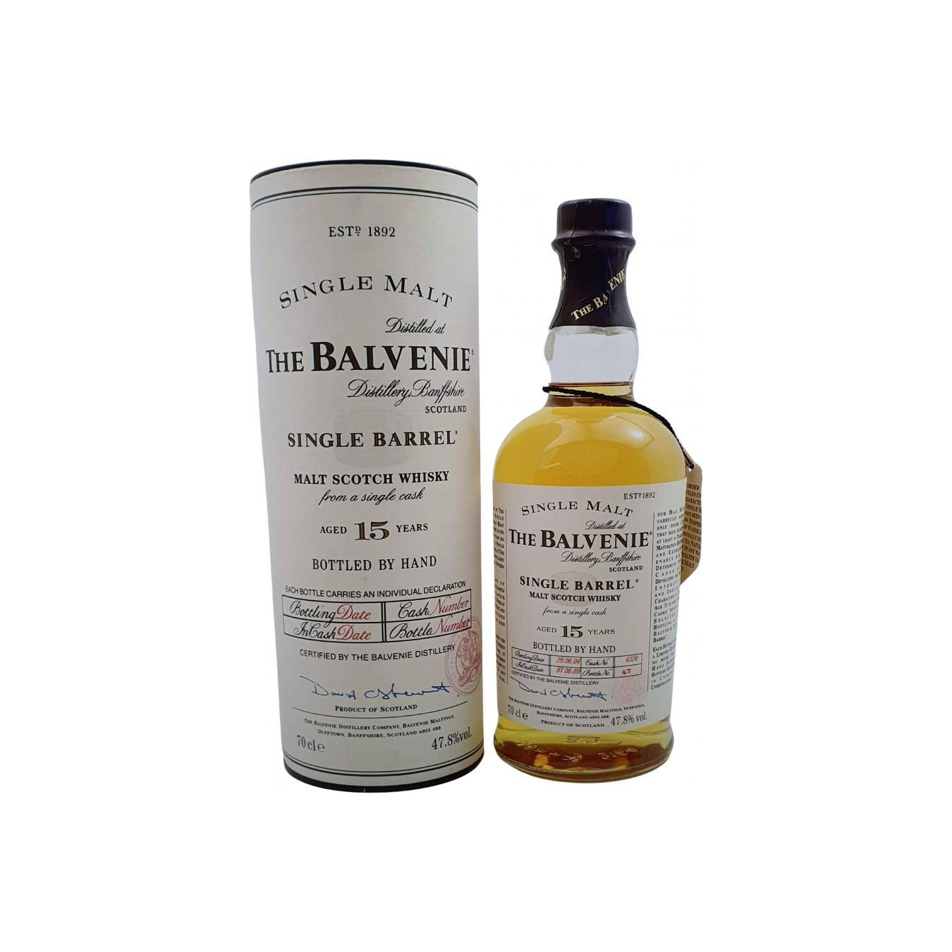 The Balvenie Single Cask 1989 15 Years Single Malt Whisky 2