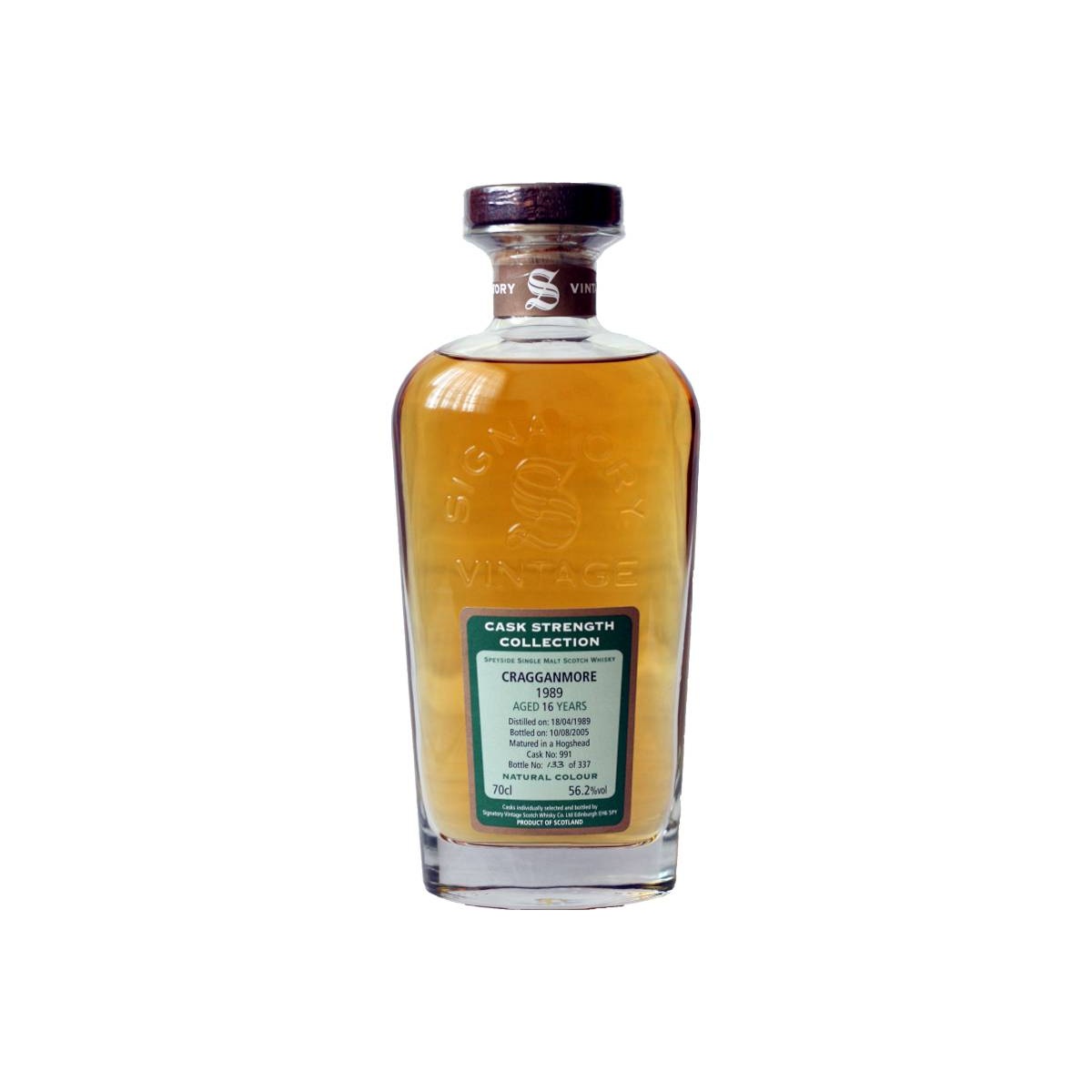 Cragganmore Cask Strength Collection 1989 16 Years Single Malt Whisky