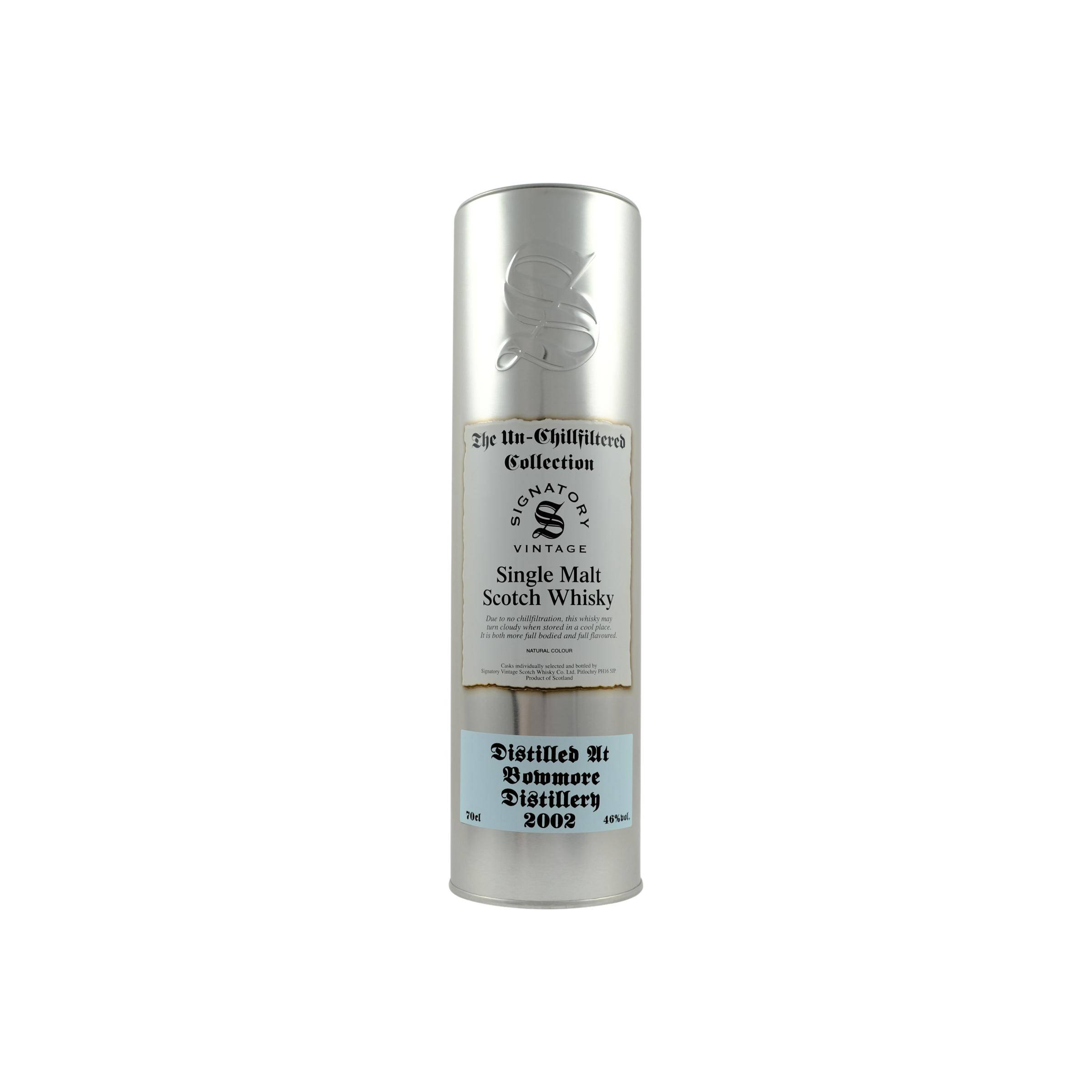 Bowmore The Un-Chillfiltered Collection 2002 13 Years Single Malt Whisky 2