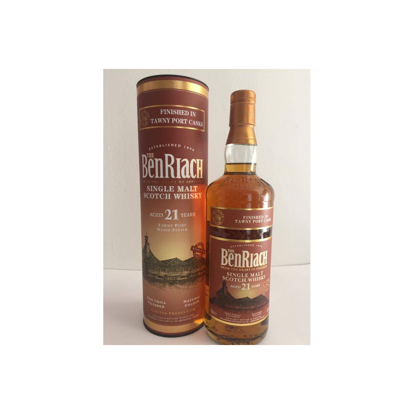 BenRiach 21 Years Single Malt Whisky 3