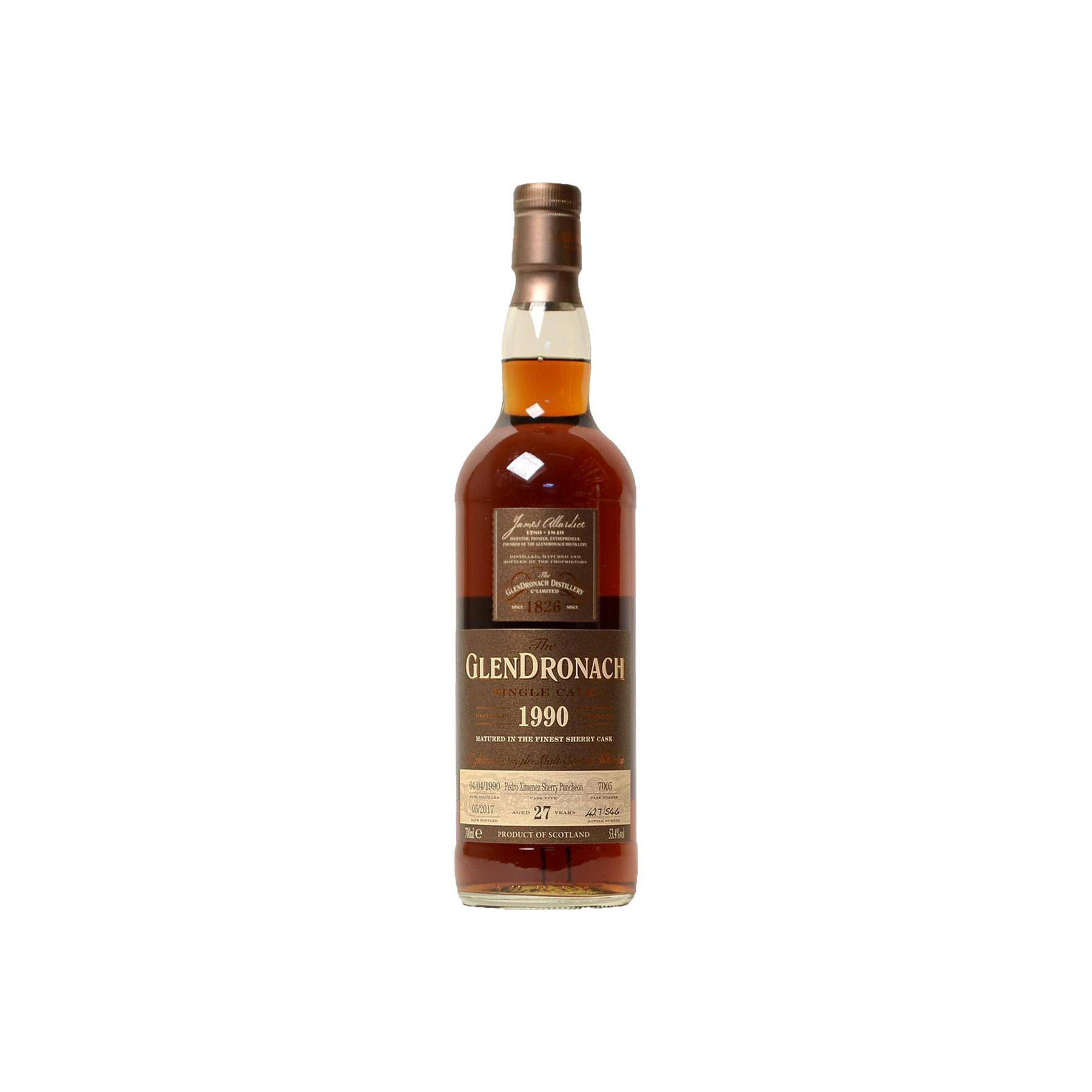 GlenDronach 1990 27 Years Single Malt Whisky