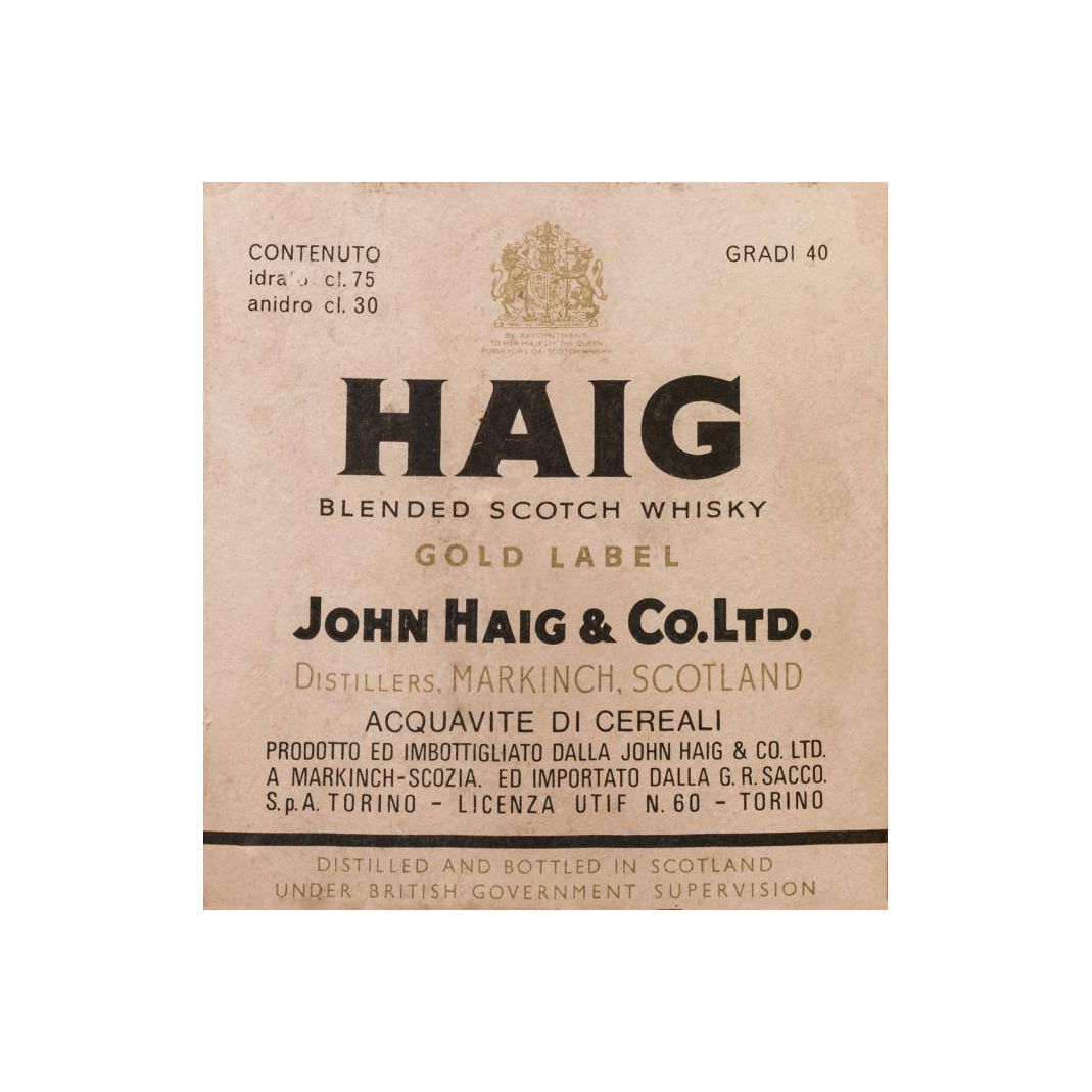 Haig Gold Label 3